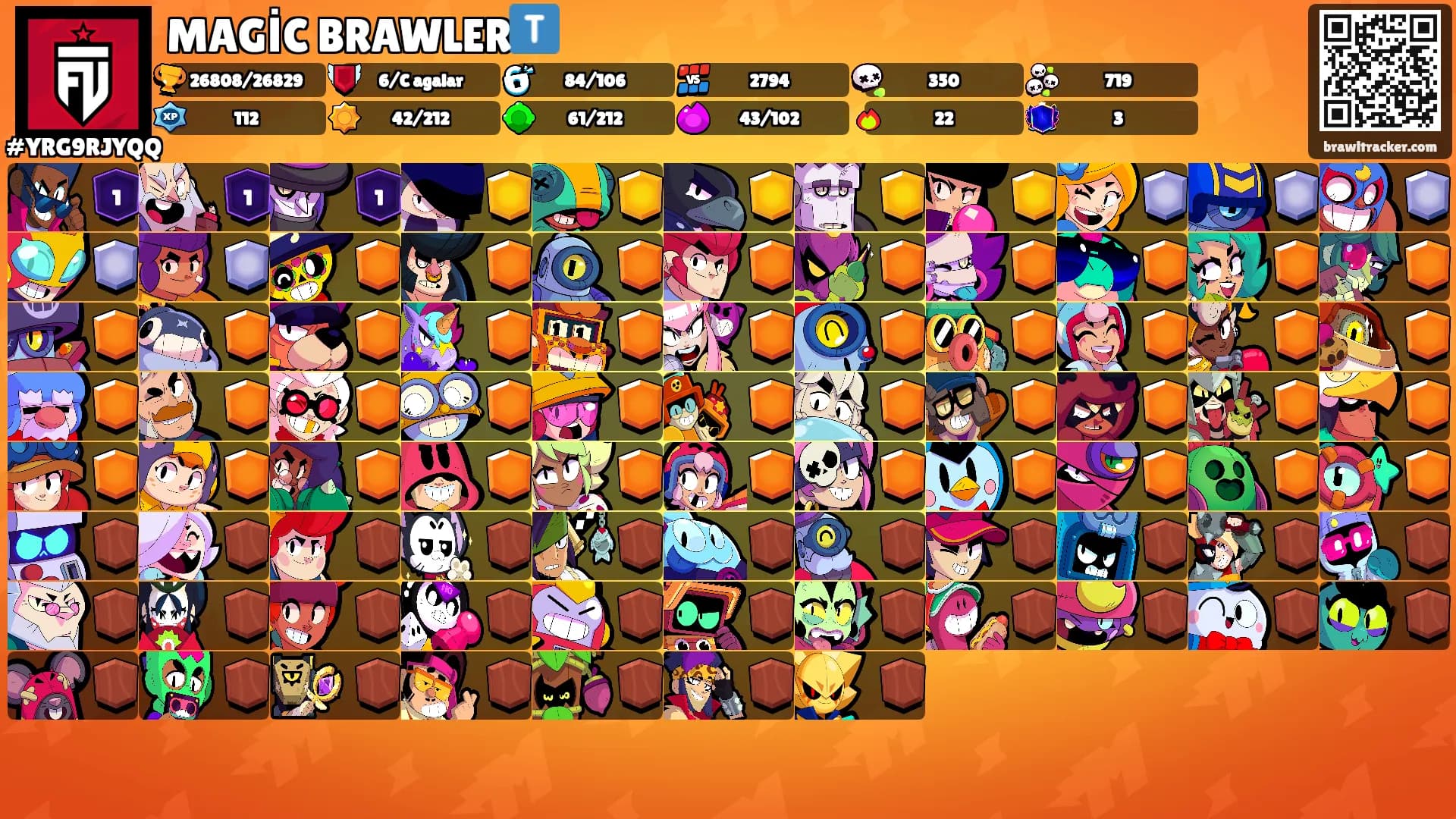 MAGİC BRAWLER🇹's Ranks