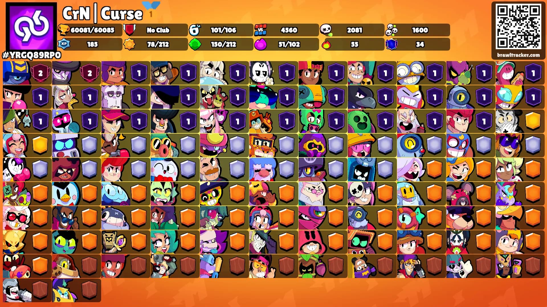 CrN|Curse🥇's Ranks