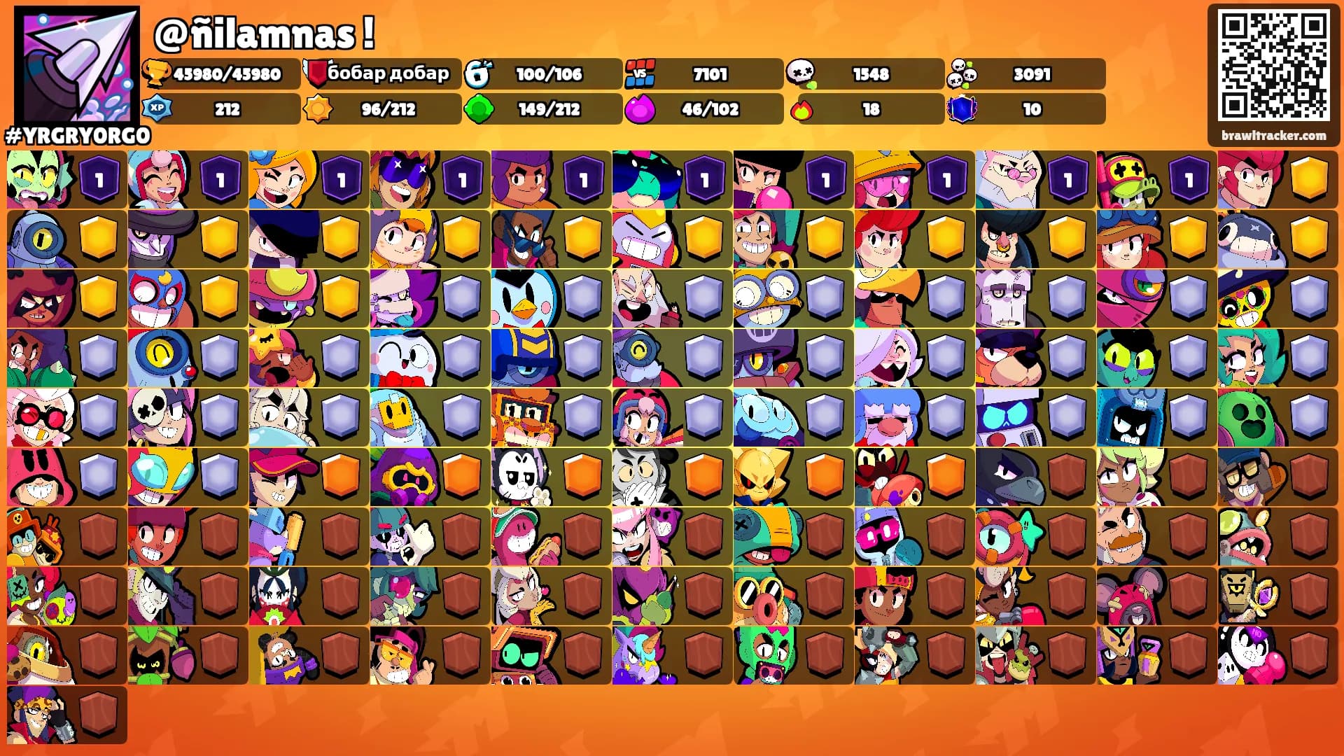 @ñilamnas !'s Ranks