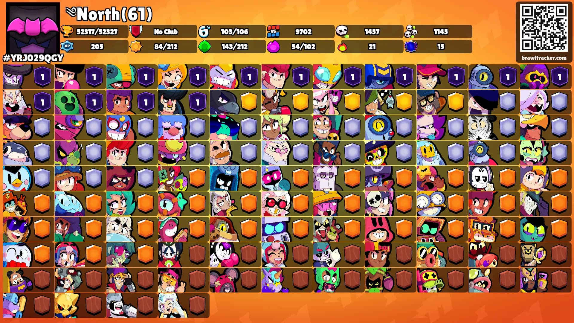 ༄North(61)'s Ranks