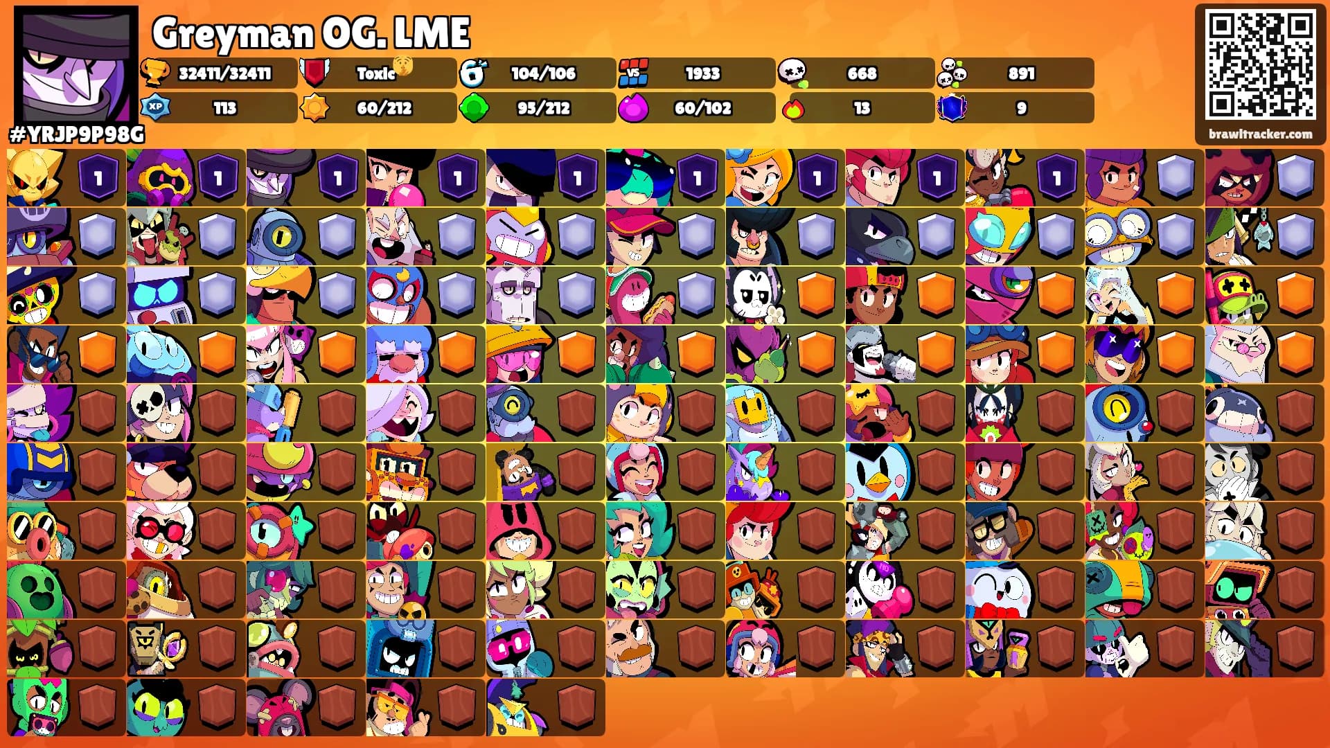 Greyman OG. LME's Ranks