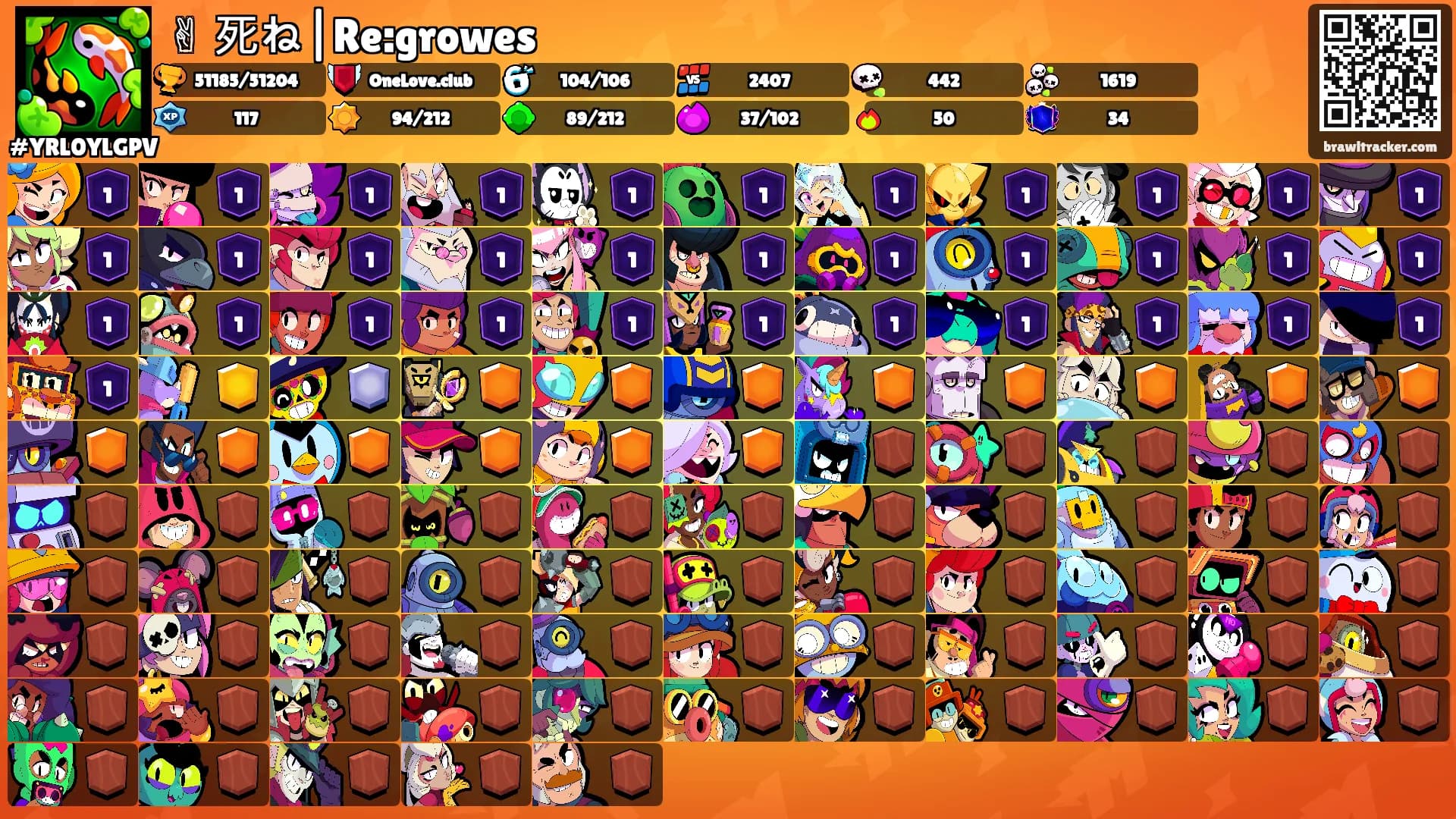 ✌︎ 死ね|Re:growes's Ranks