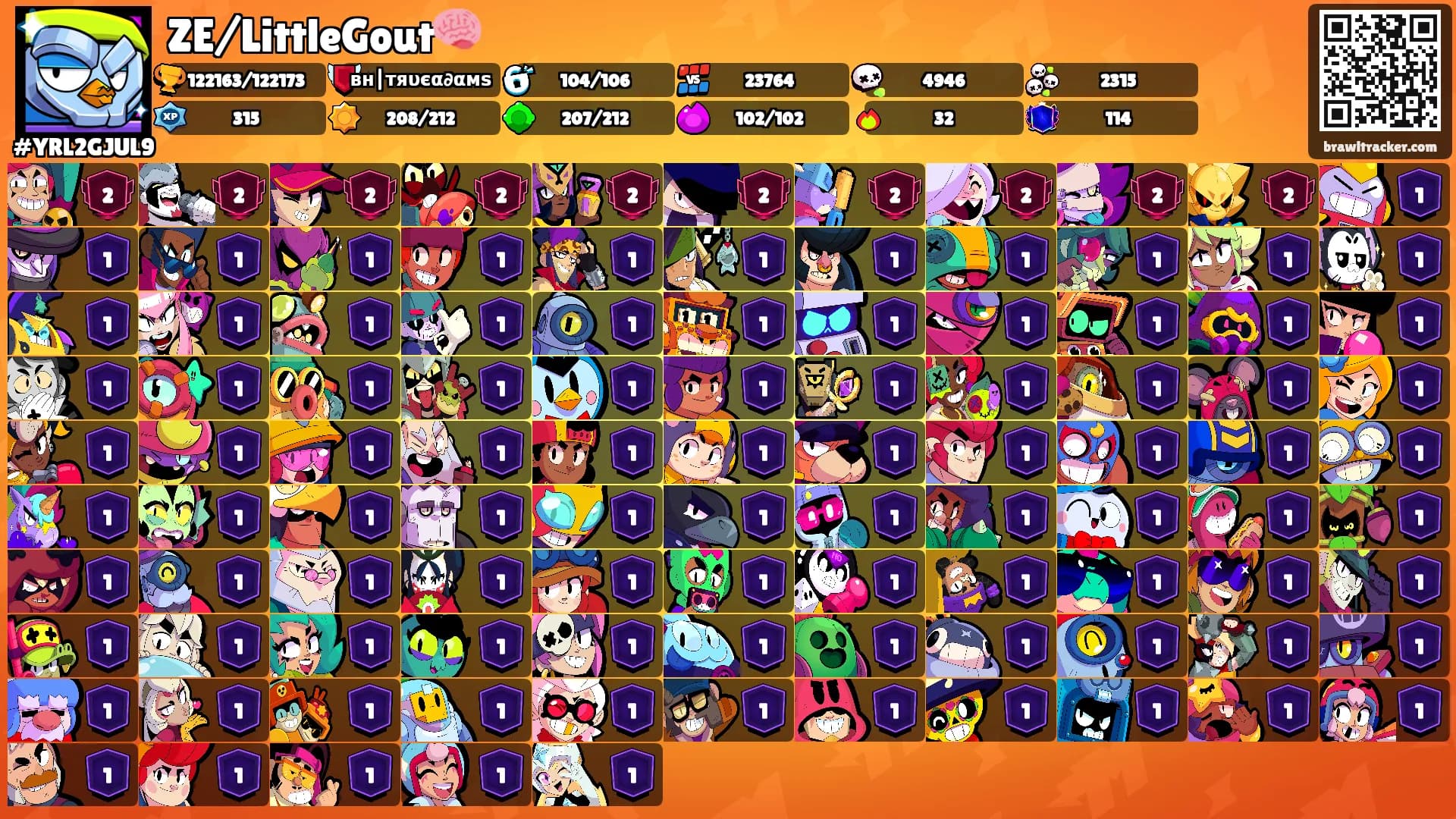 ZE/LittleGout🧠's Ranks