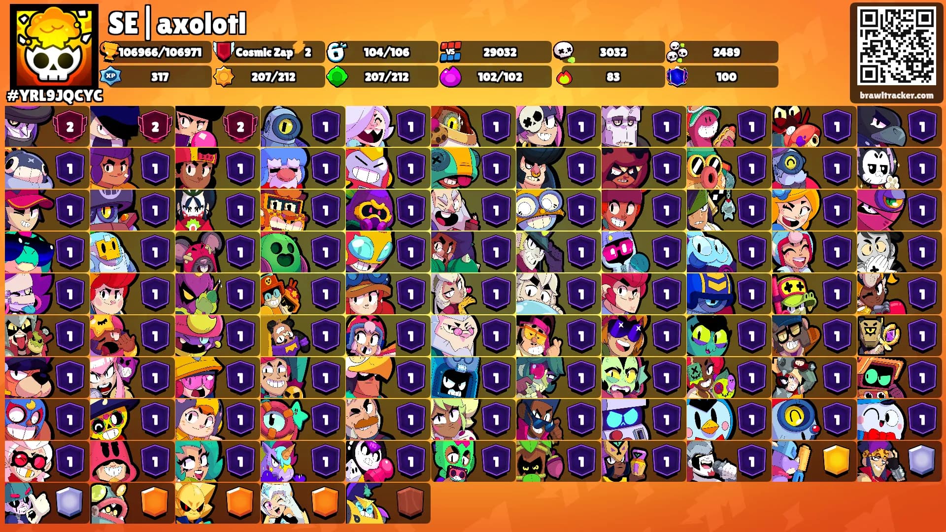 SE|axolotl's Ranks