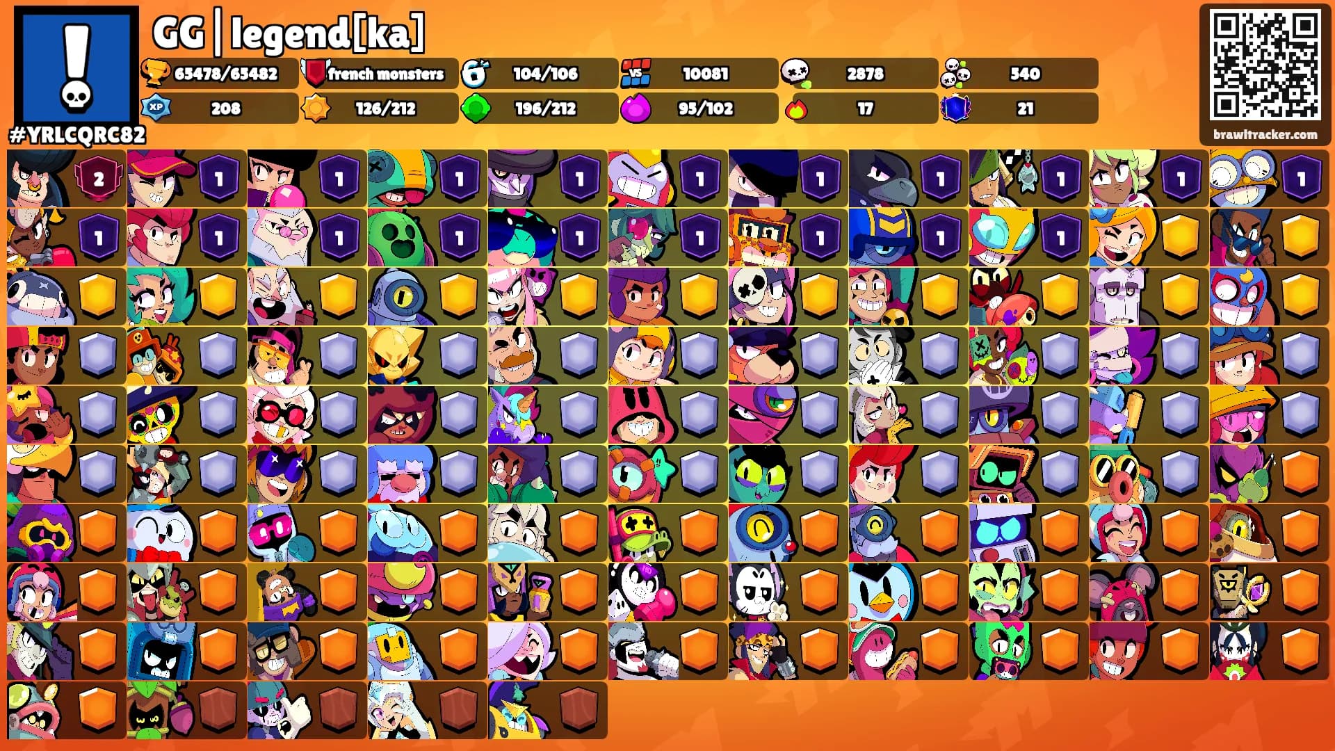 GG|legend[ka]'s Ranks