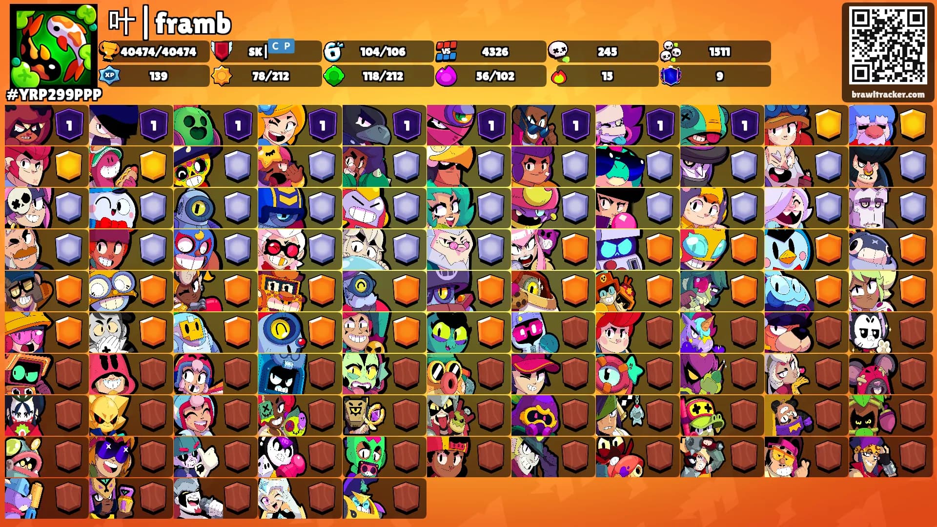 叶|framb's Ranks