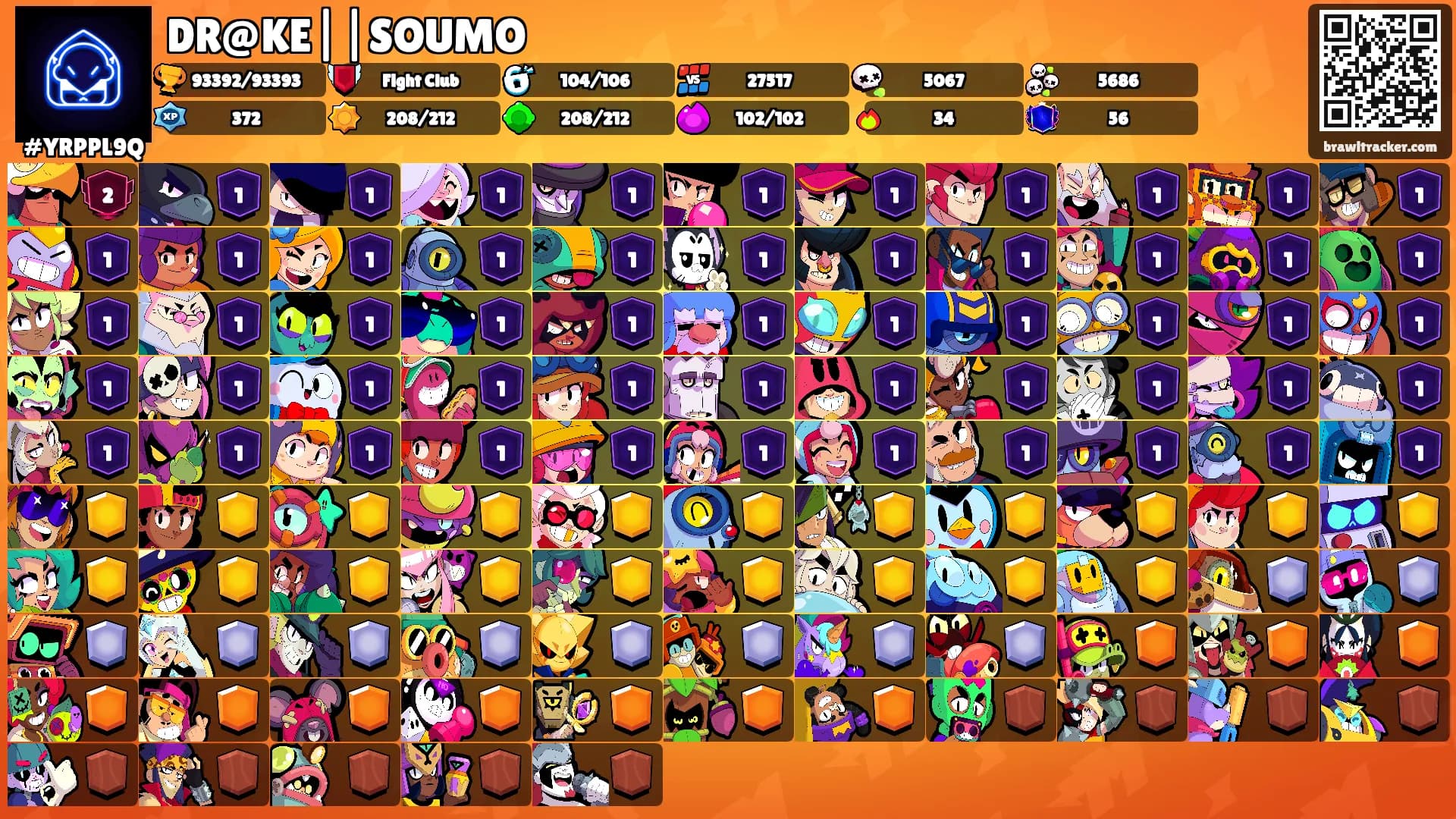 DR@KE||SOUMO's Ranks