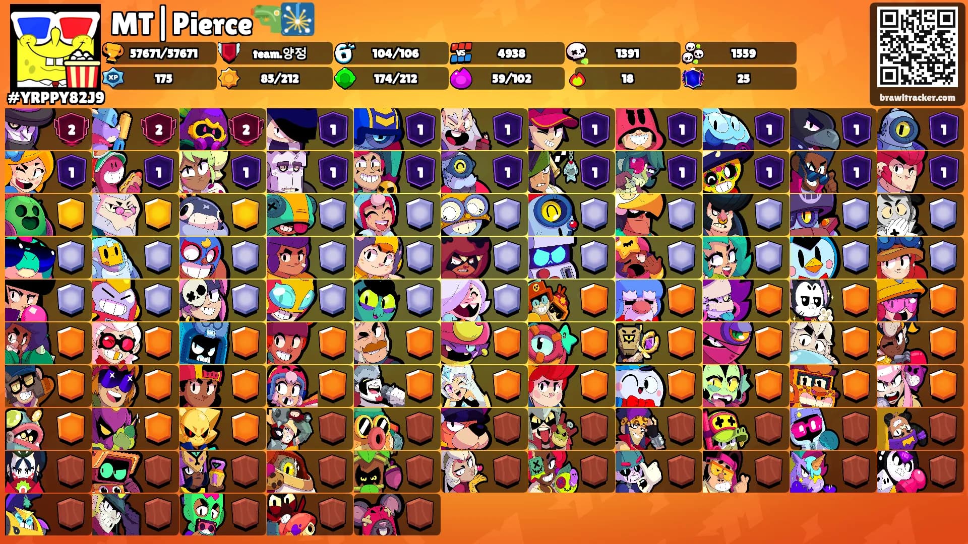 MT|Pierce🔫🎇's Ranks