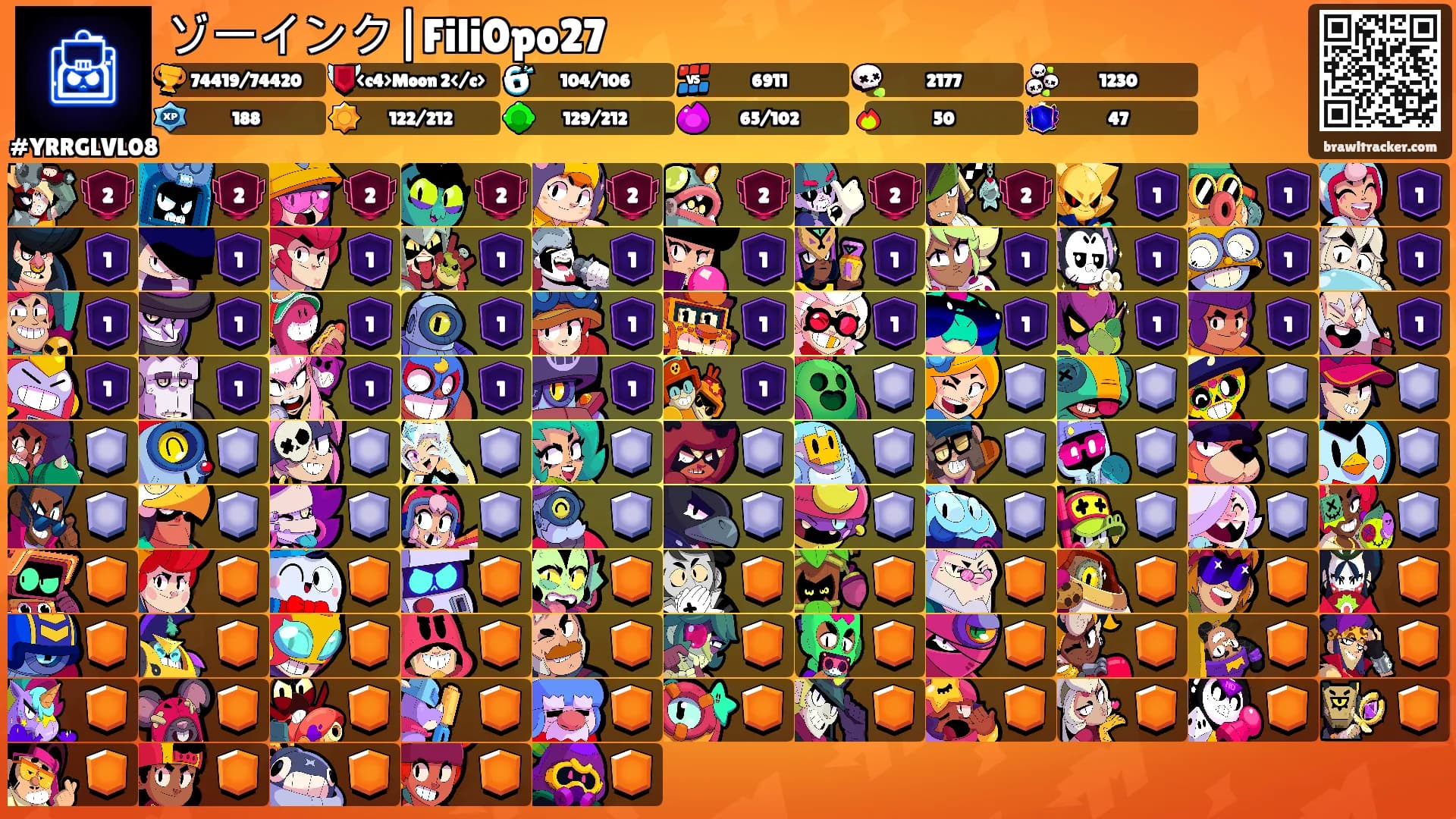 ゾーインク|Fili0po27's Ranks