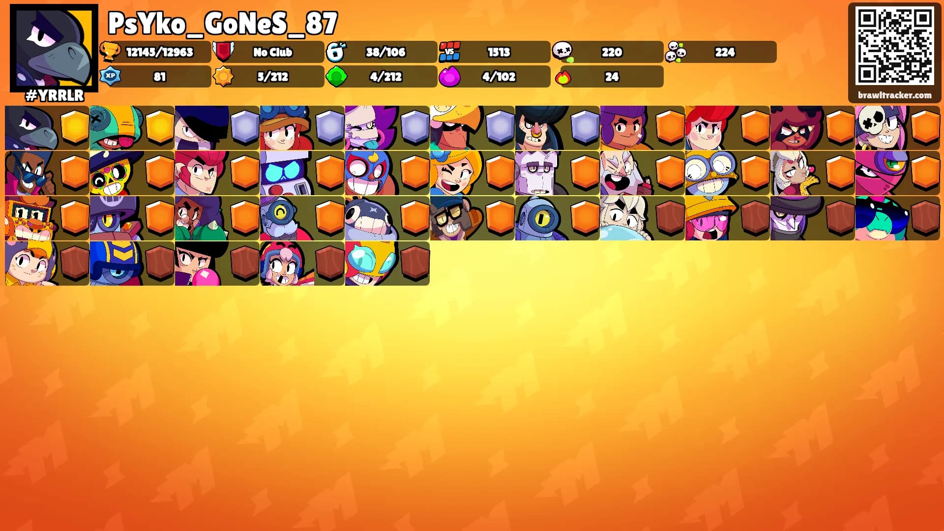 PsYko_GoNeS_87's Ranks