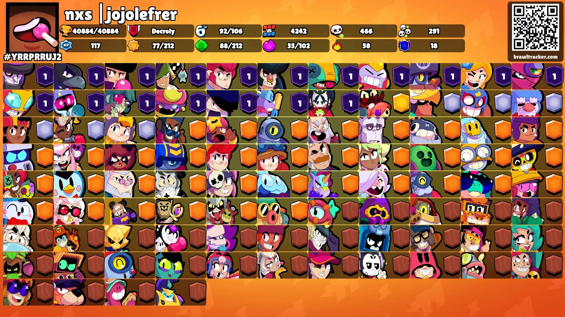 nxs |jojolefrer's Ranks