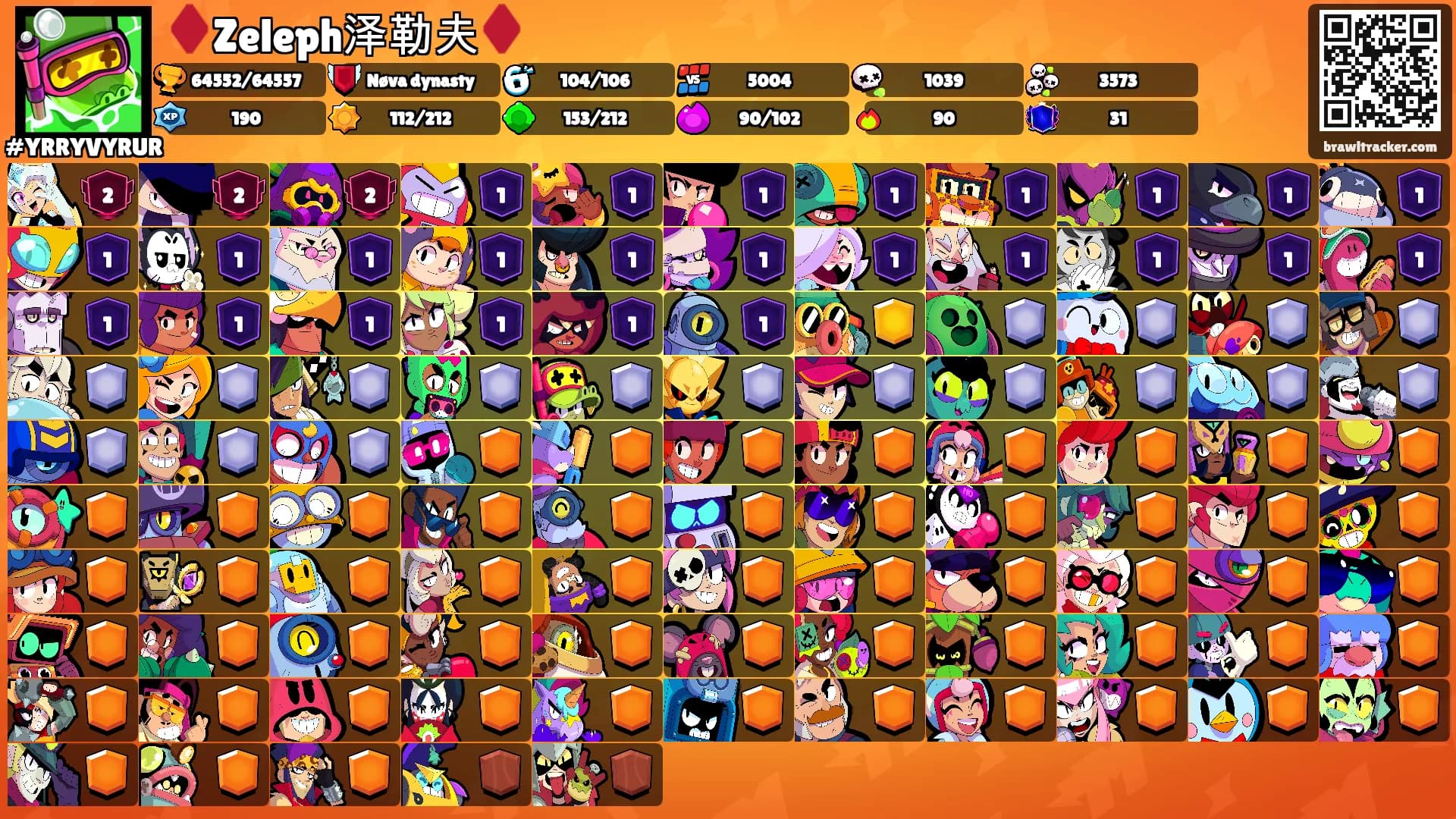 ♦️Zeleph泽勒夫♦️'s Ranks