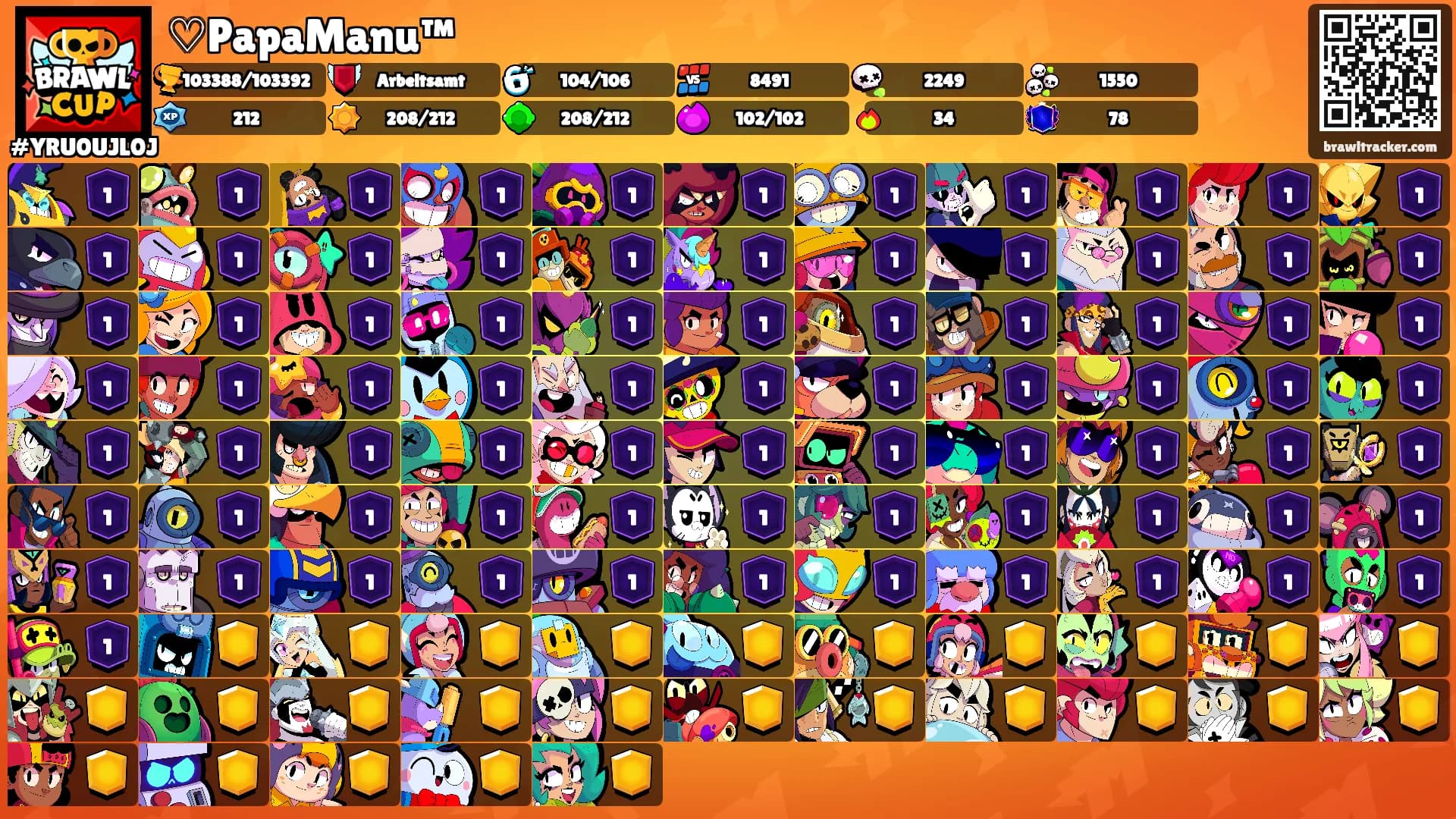 ♡PapaManu™'s Ranks