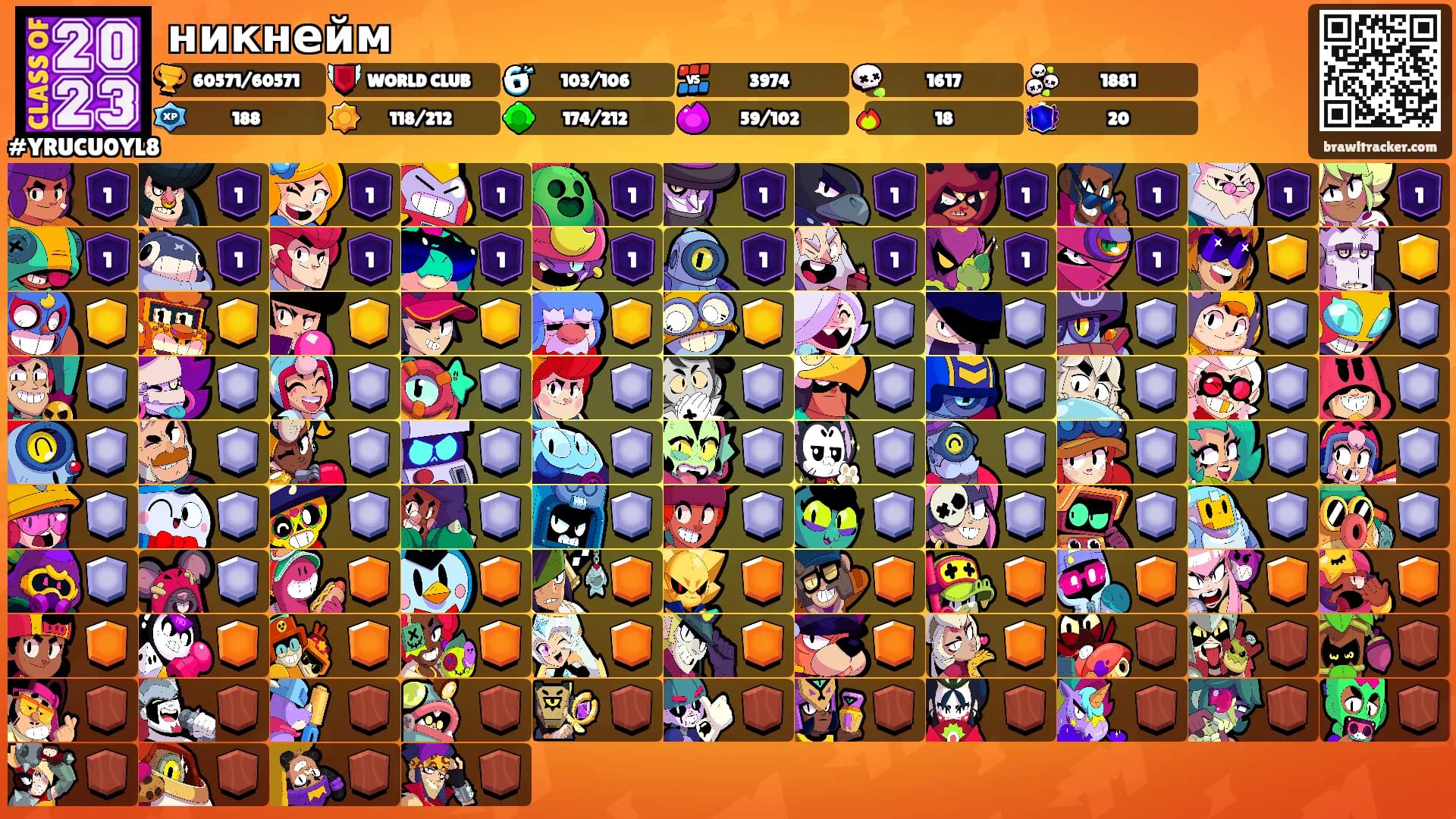 никнейм's Ranks