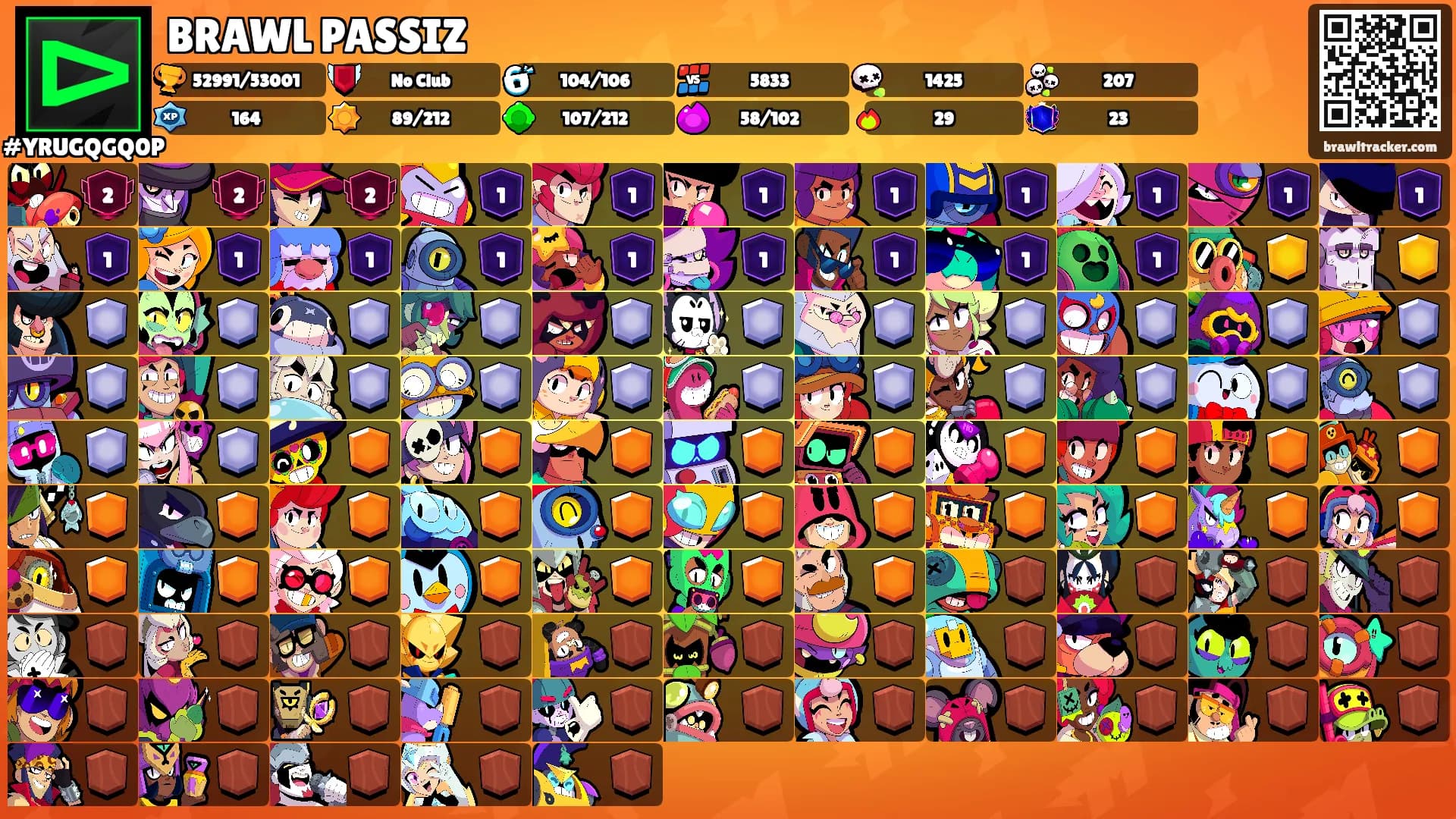 BRAWL PASSIZ's Ranks