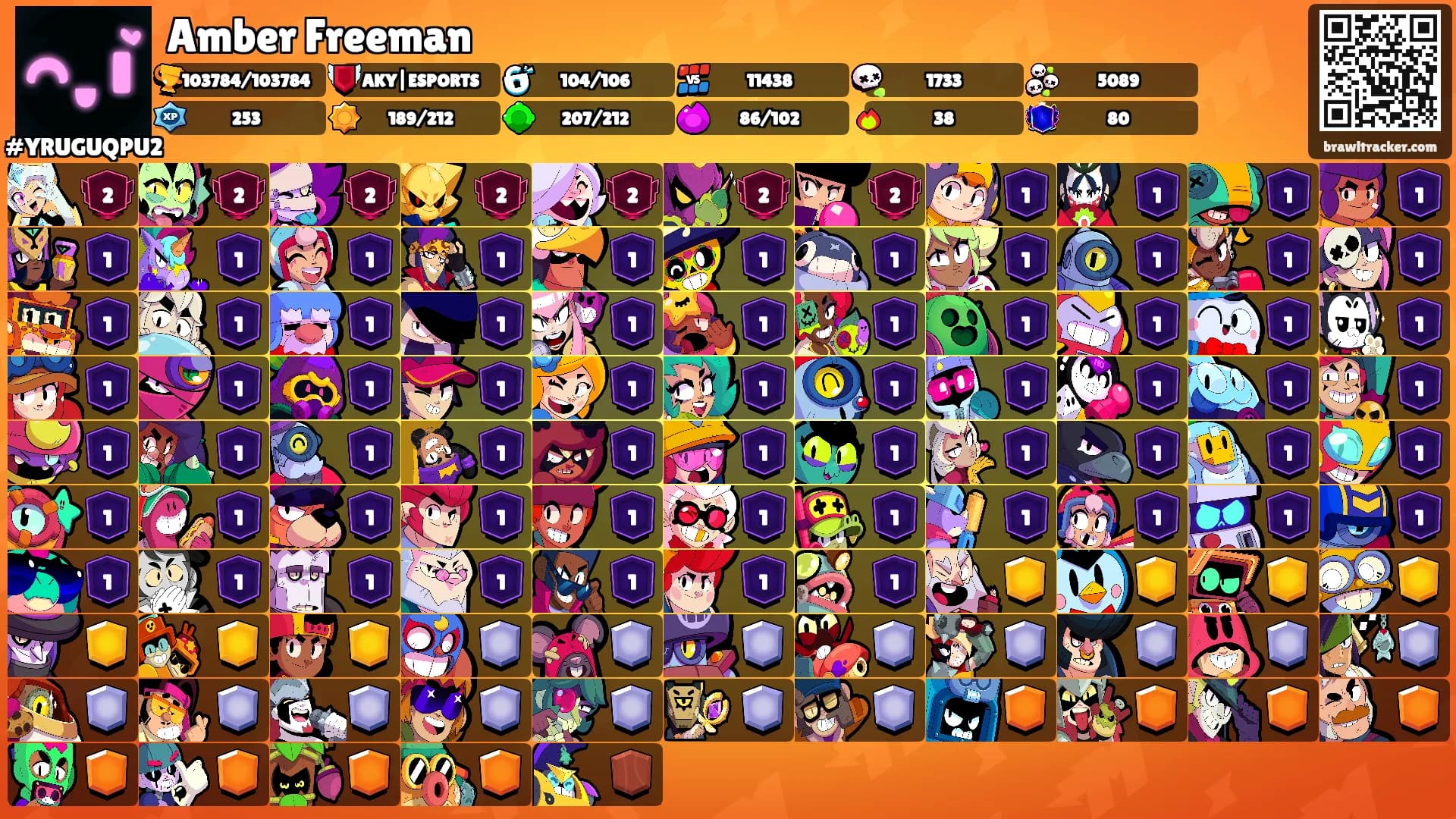 Amber Freeman's Ranks