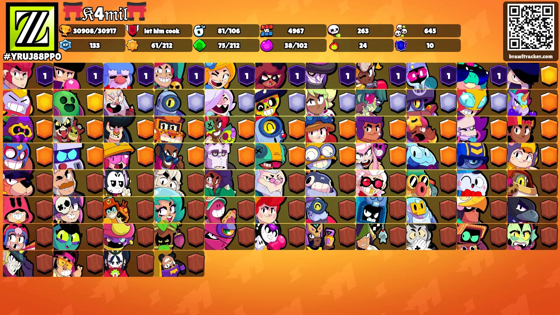 ⛩️𝔎4𝔪𝔦𝔩⛩️'s Ranks