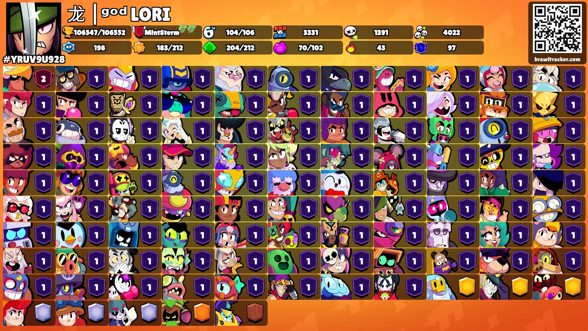 龙 |ᵍᵒᵈ LORI's Ranks