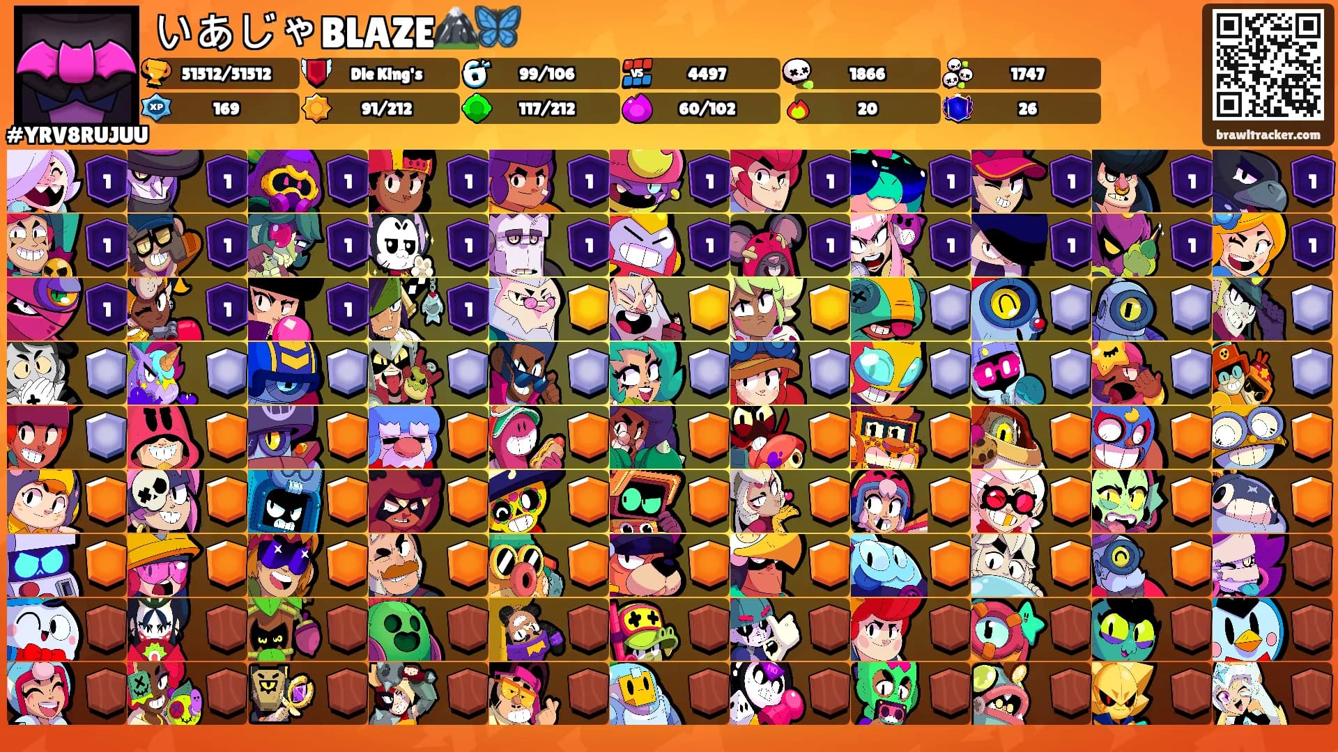 いあじゃBLAZE🏔️🦋's Ranks