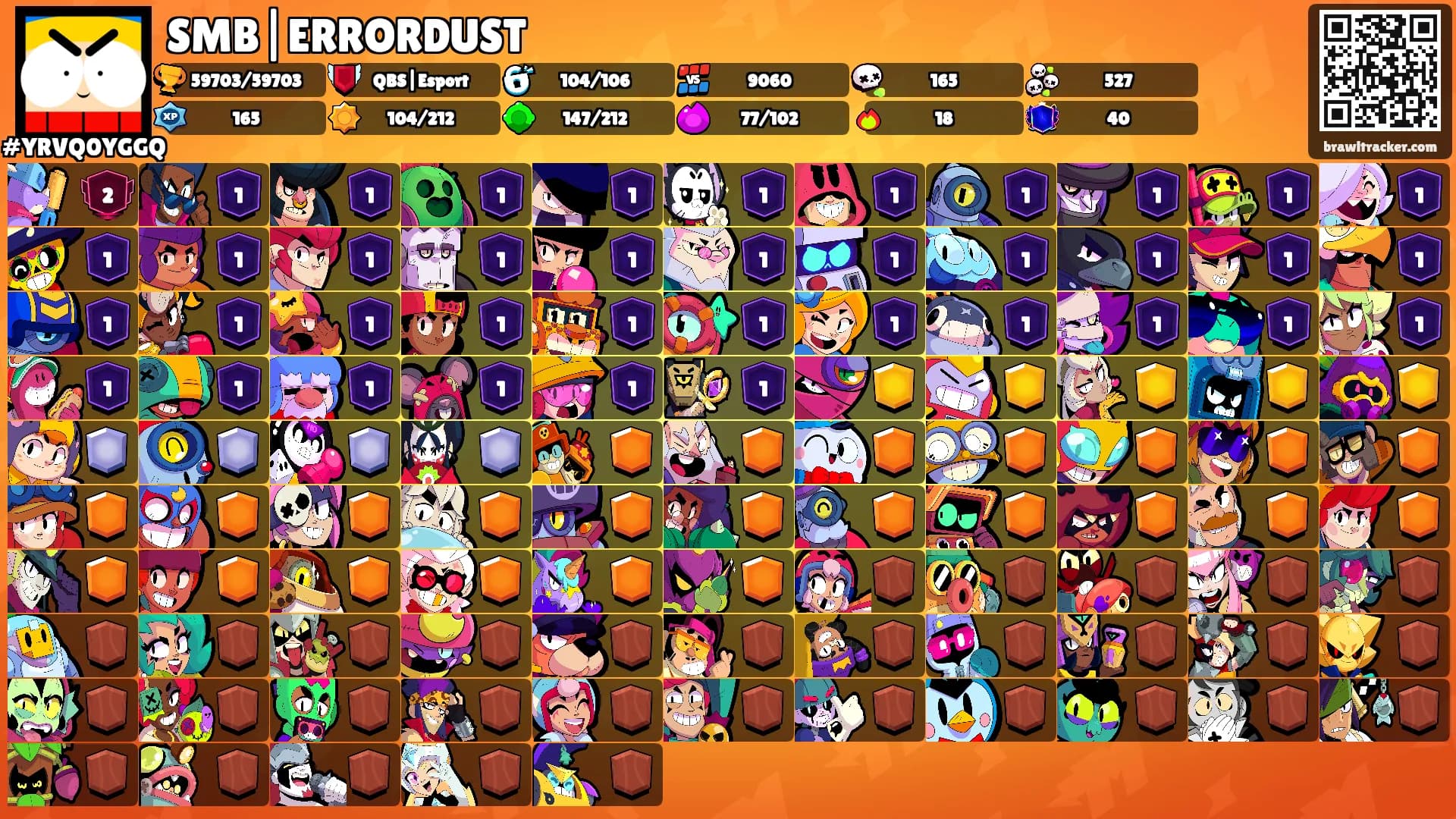 SMB|ERRORDUST's Ranks