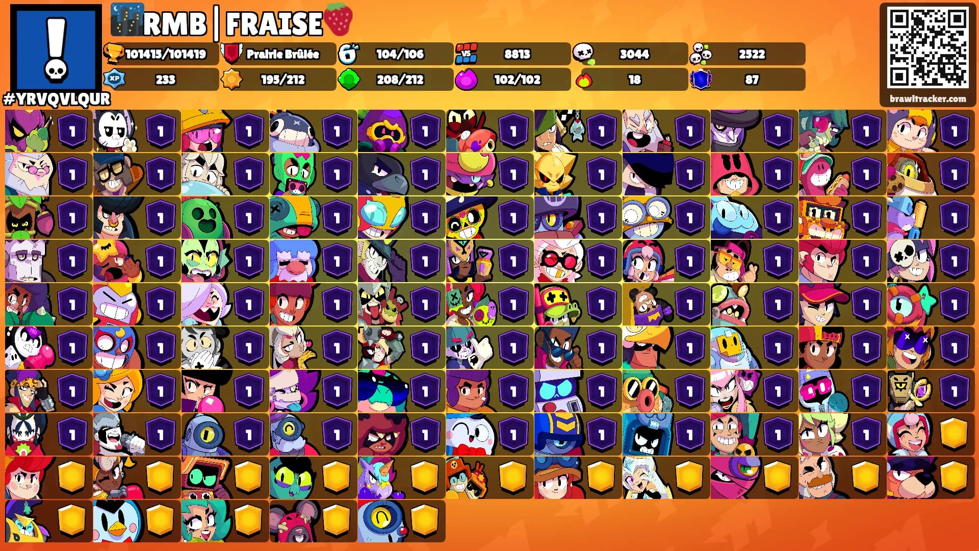 🌃RMB|FRAISE🍓's Ranks
