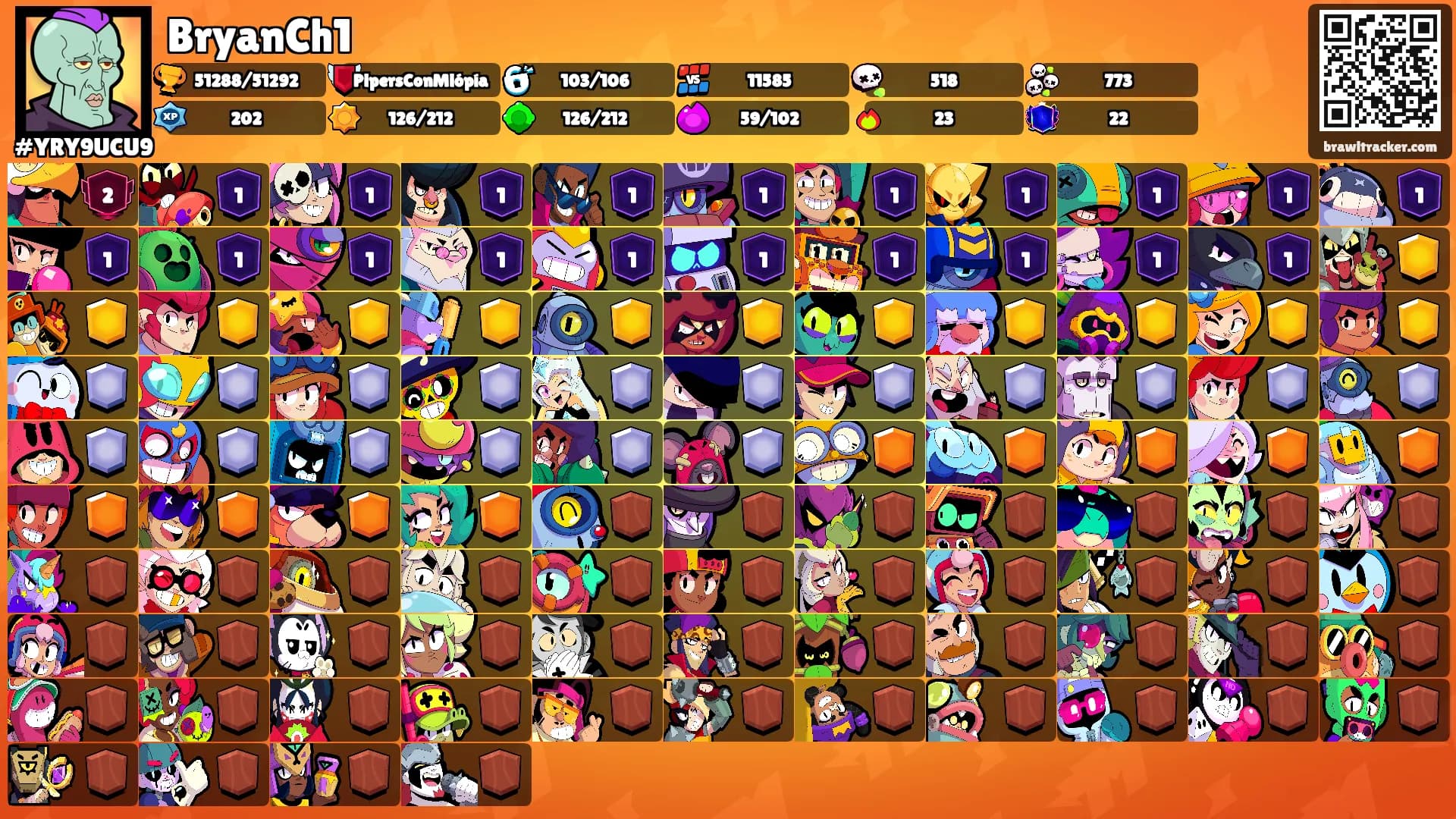 BryanCh1's Ranks