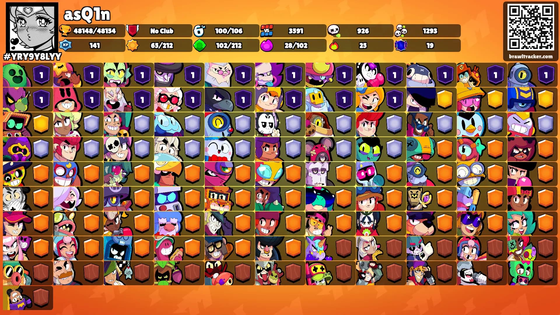 asQ1n's Ranks