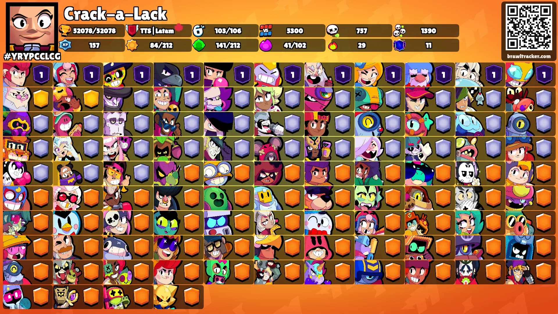 Crack-a-Lack's Ranks