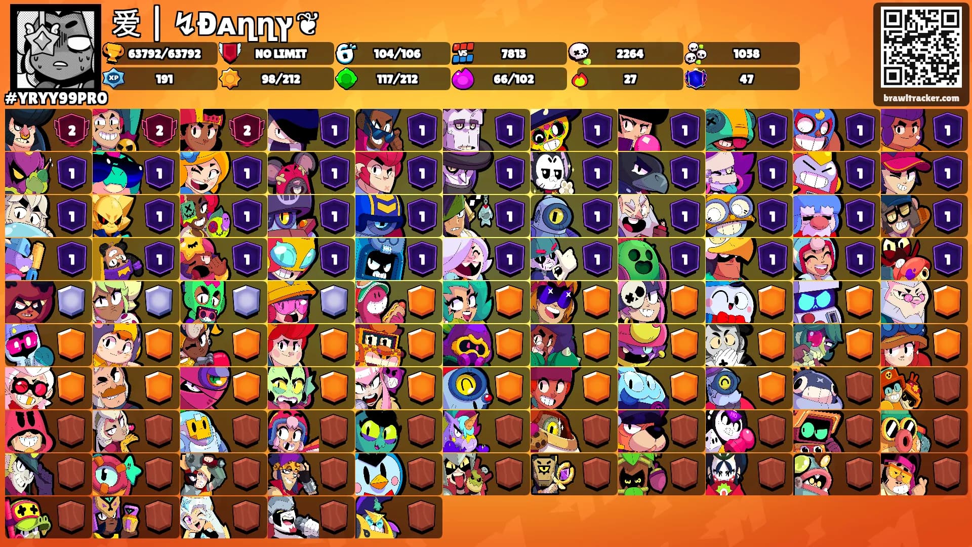爱 | ↯Ðᴀղղץ❦'s Ranks