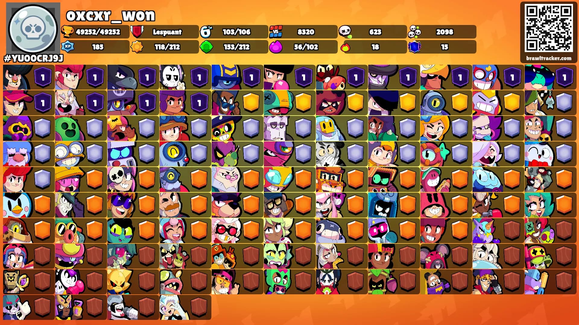 oxcxr_won's Ranks