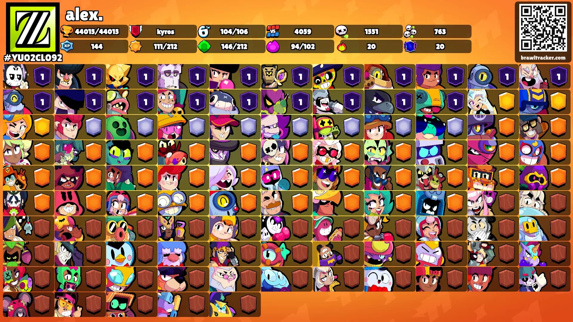 alex.'s Ranks