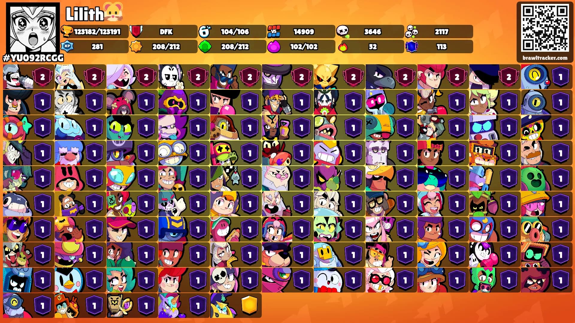 Lilith🐹's Ranks