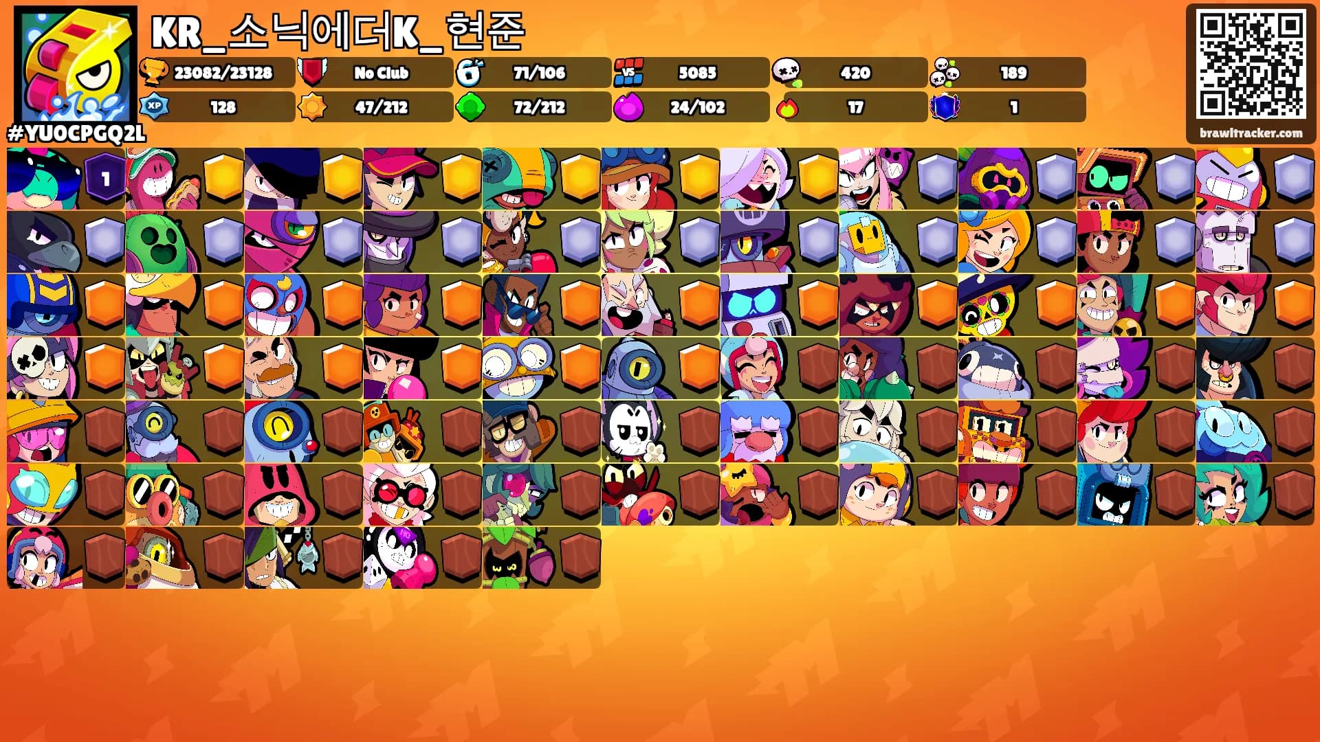 KR_소닉에더K_현준's Ranks