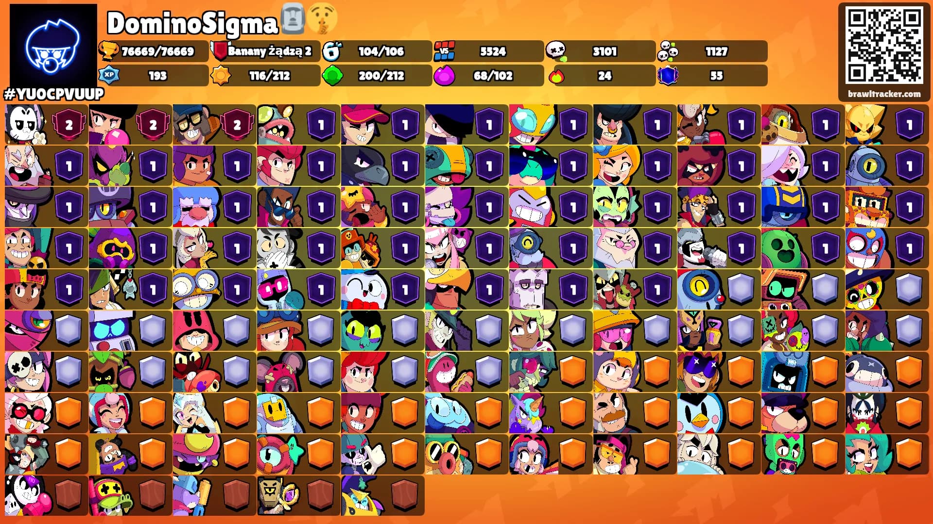 DominoSigma🗿🤫's Ranks