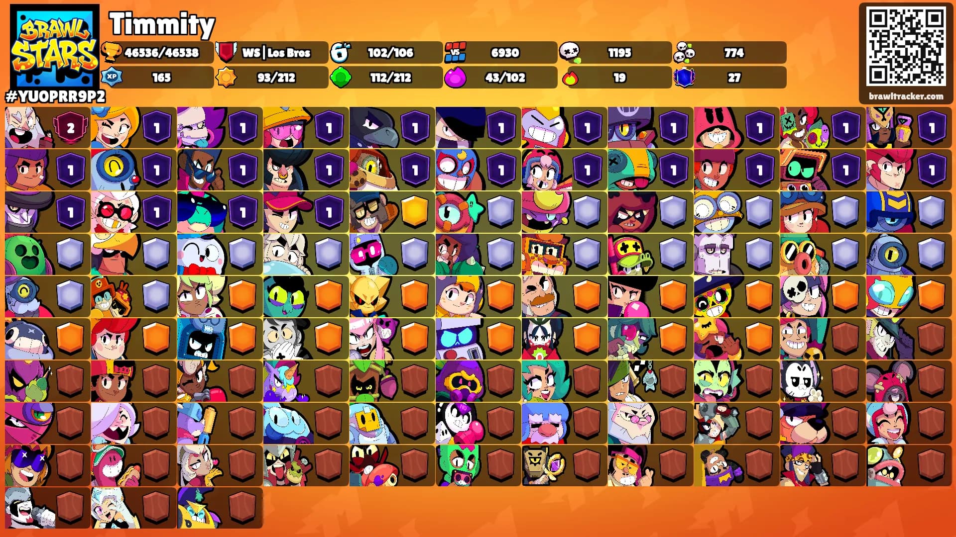 Timmity's Ranks