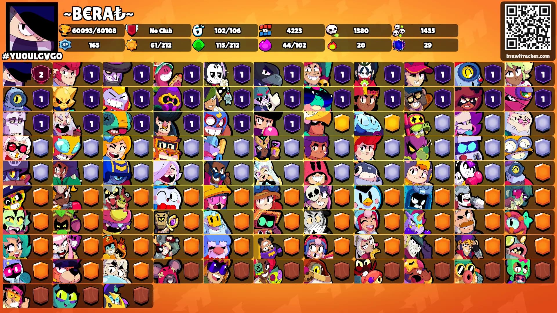 ~B€RA₺~'s Ranks