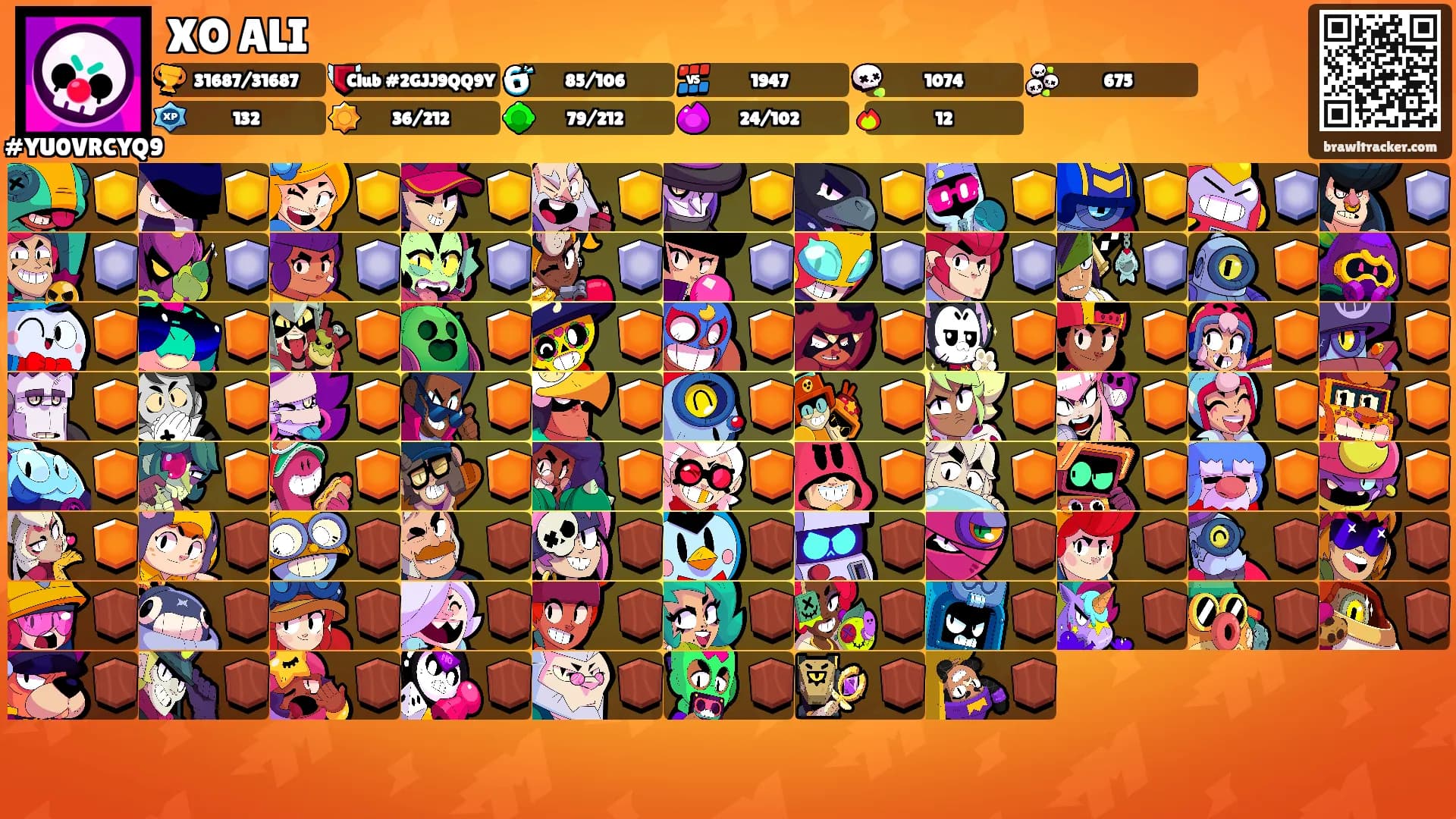 XO ALI's Ranks
