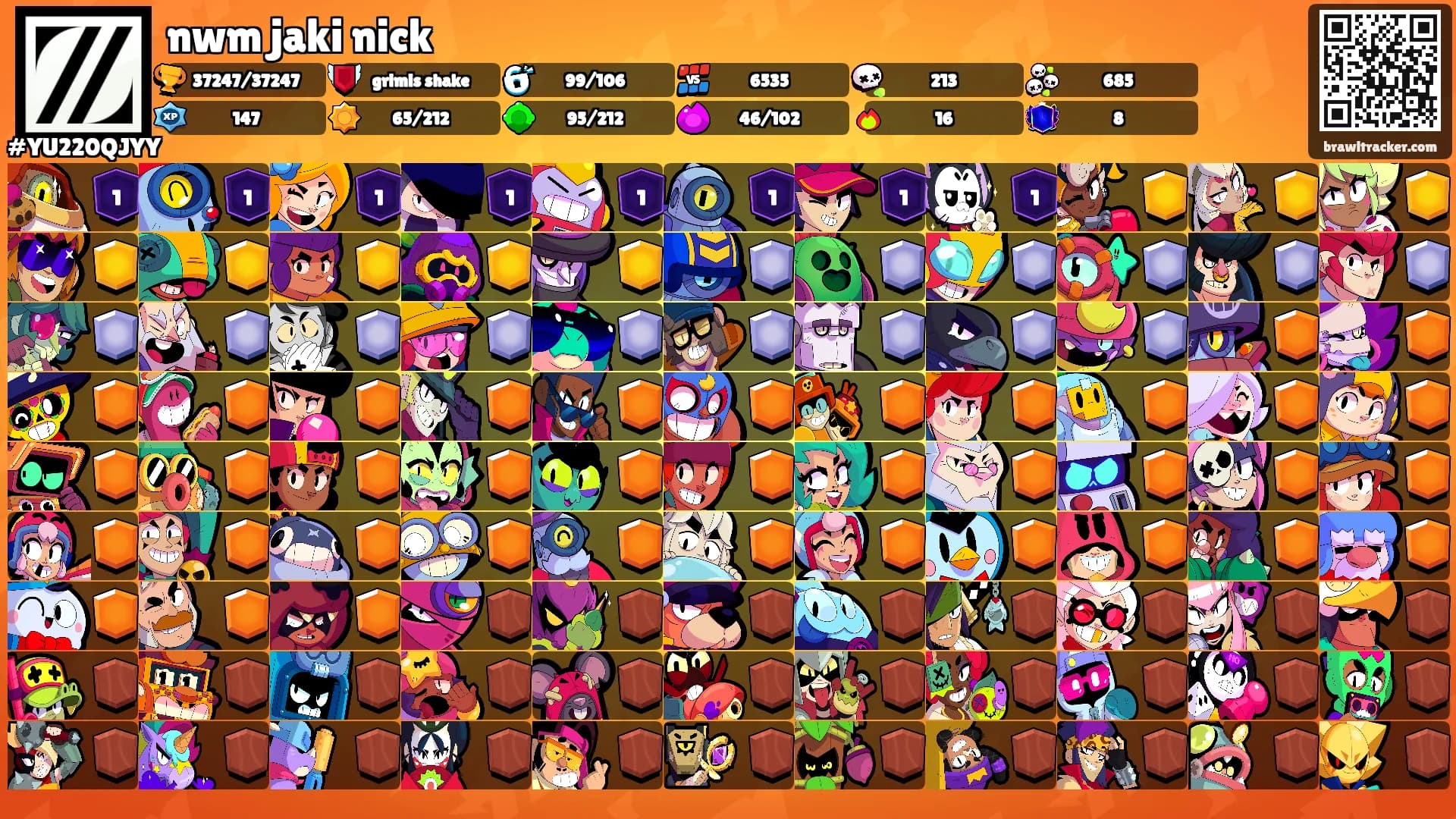 nwm jaki nick's Ranks