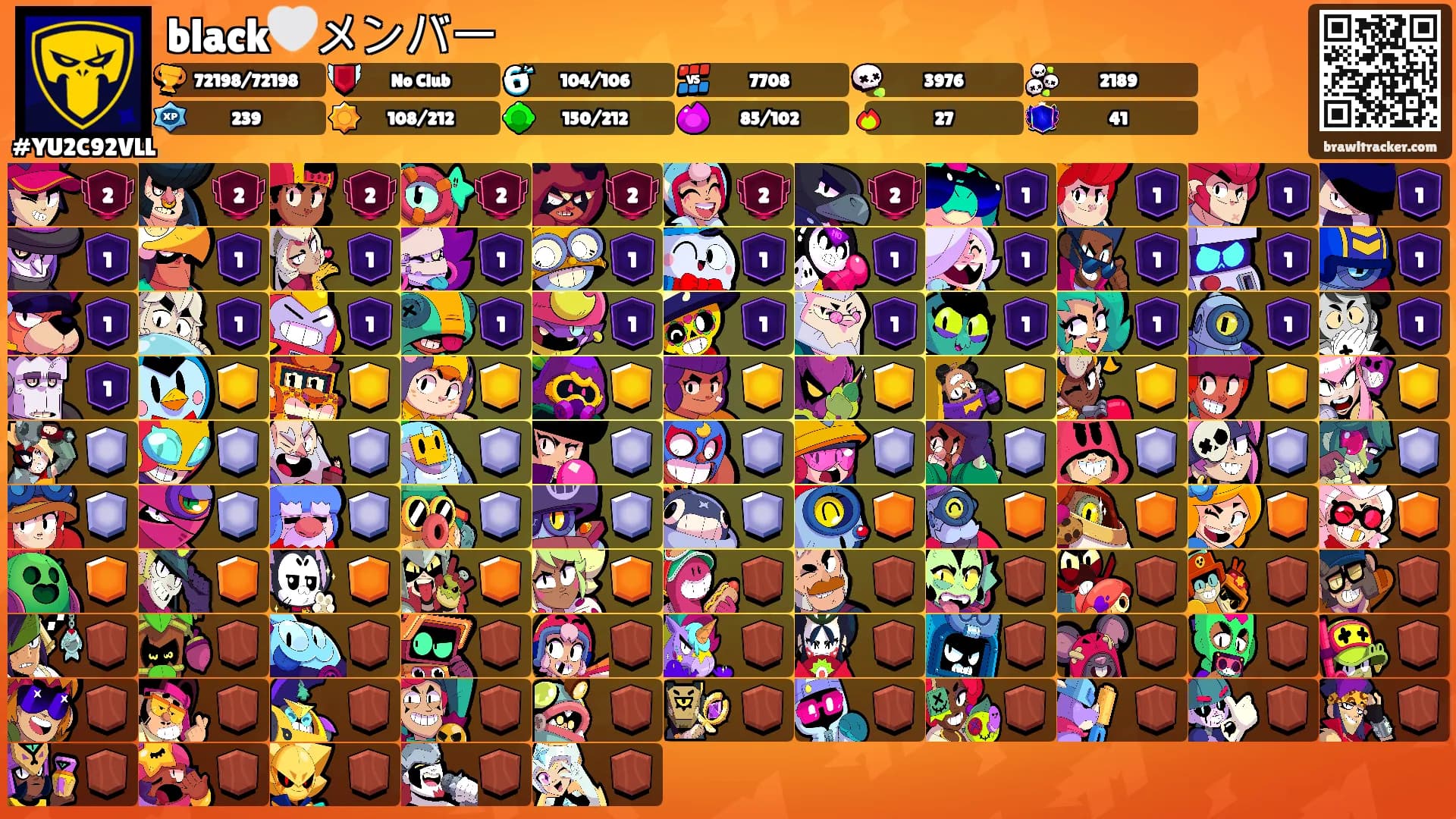 black🤍メンバー's Ranks