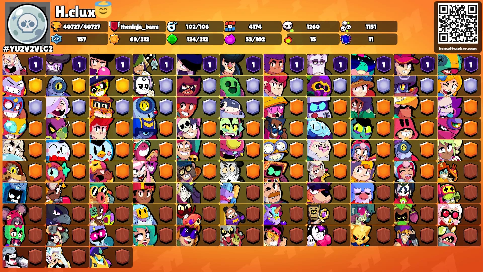 H.clux😇's Ranks