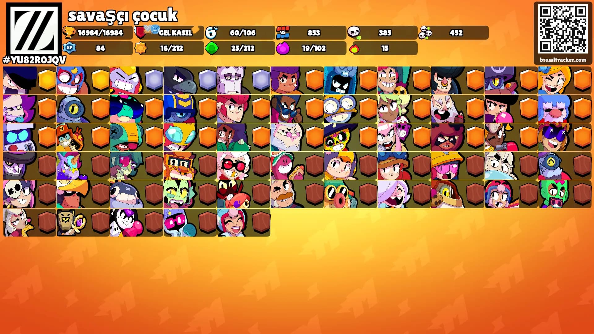 savaşçı çocuk's Ranks