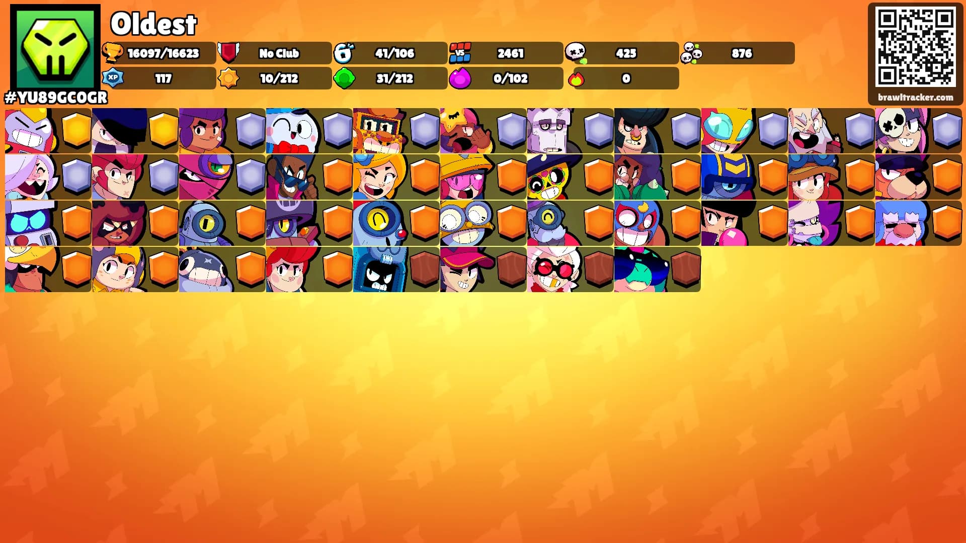 Oldest's Ranks