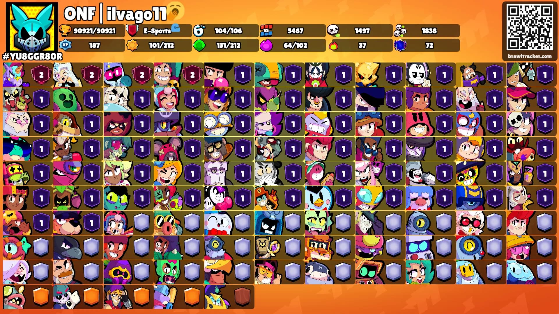 ONF|ilvago11🥱's Ranks