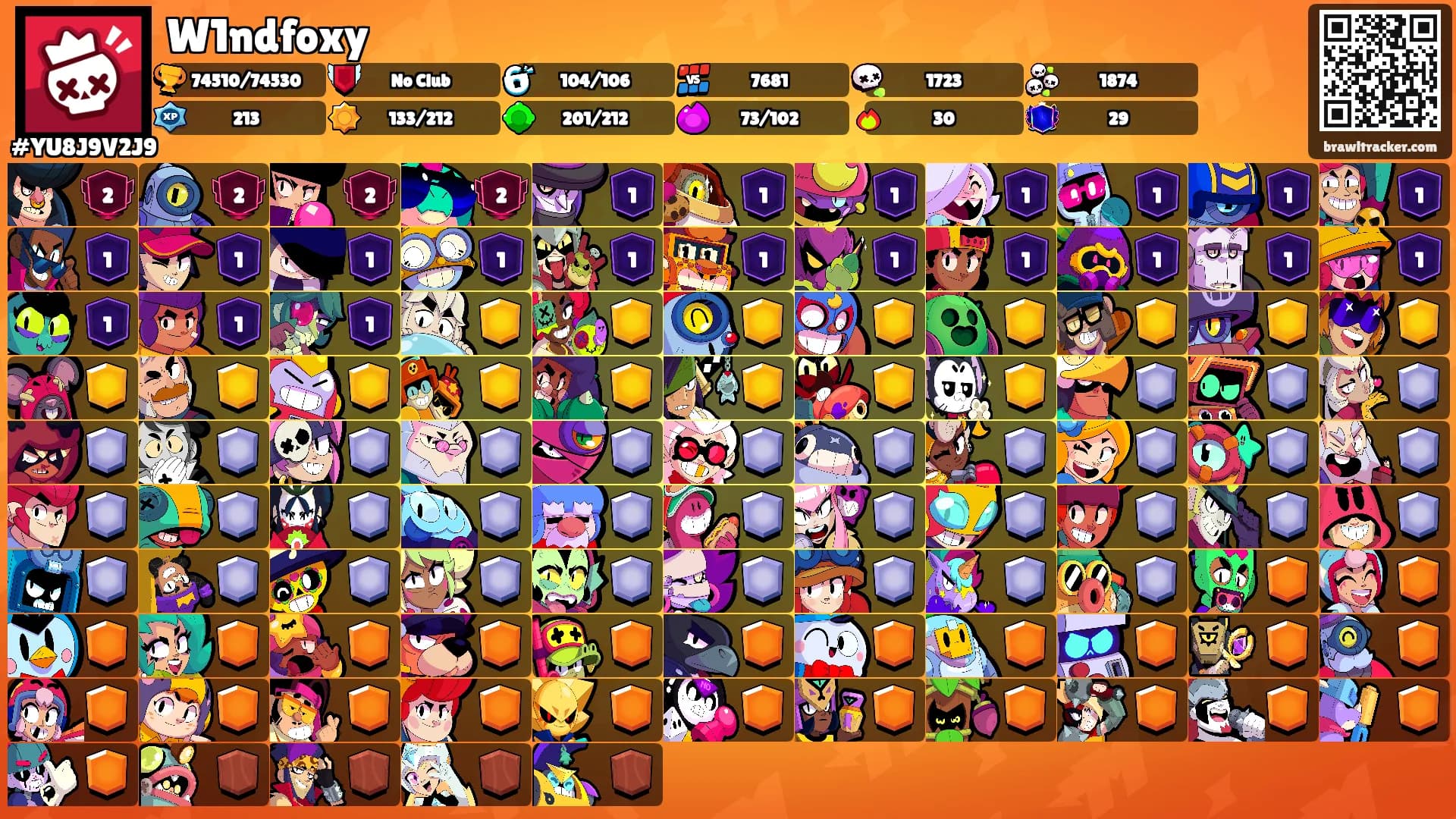 W1ndfoxy's Ranks