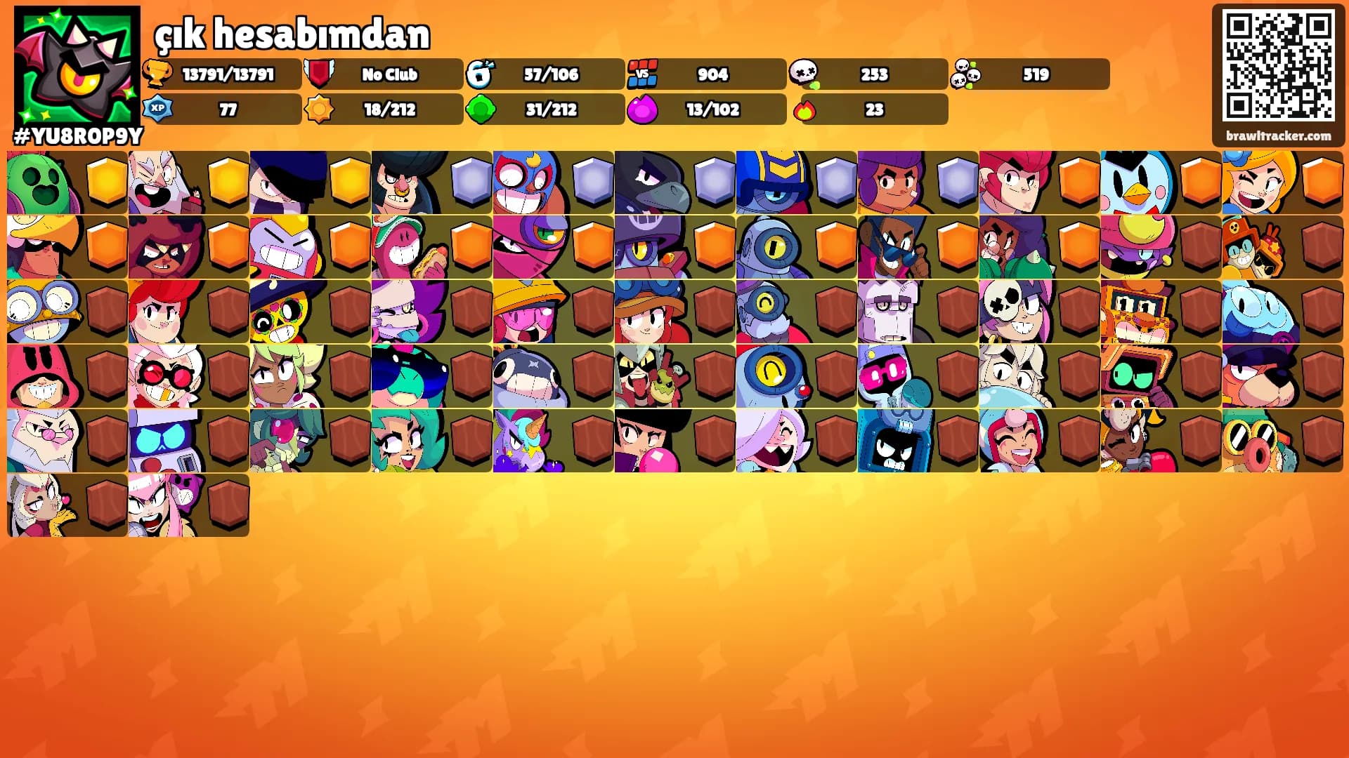 çık hesabımdan's Ranks