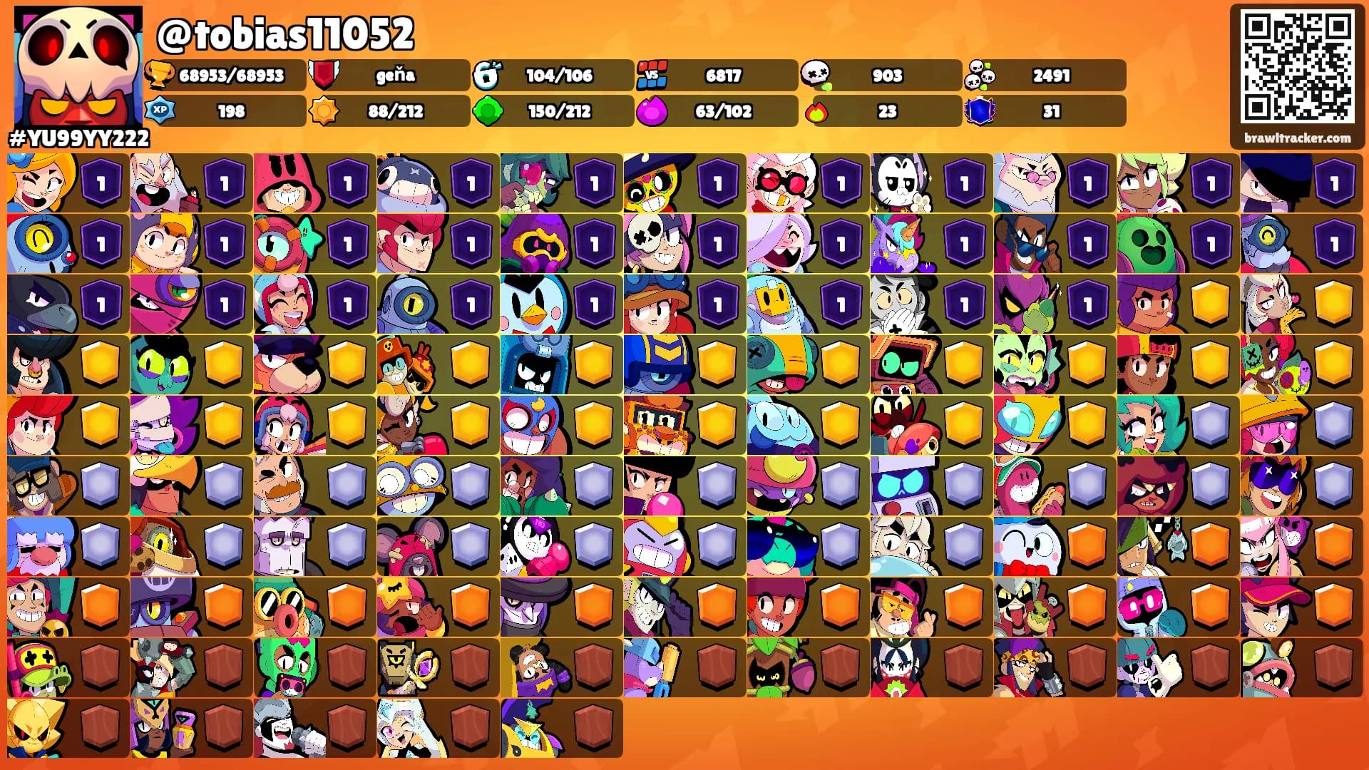 @tobias11052's Ranks