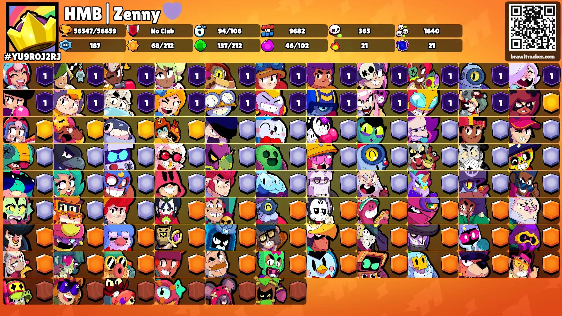 HMB|Zenny 💜's Ranks