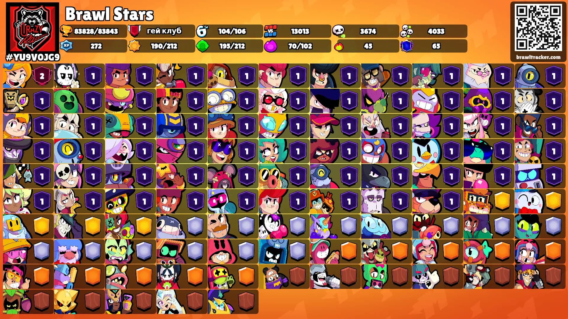 Brawl Stars's Ranks