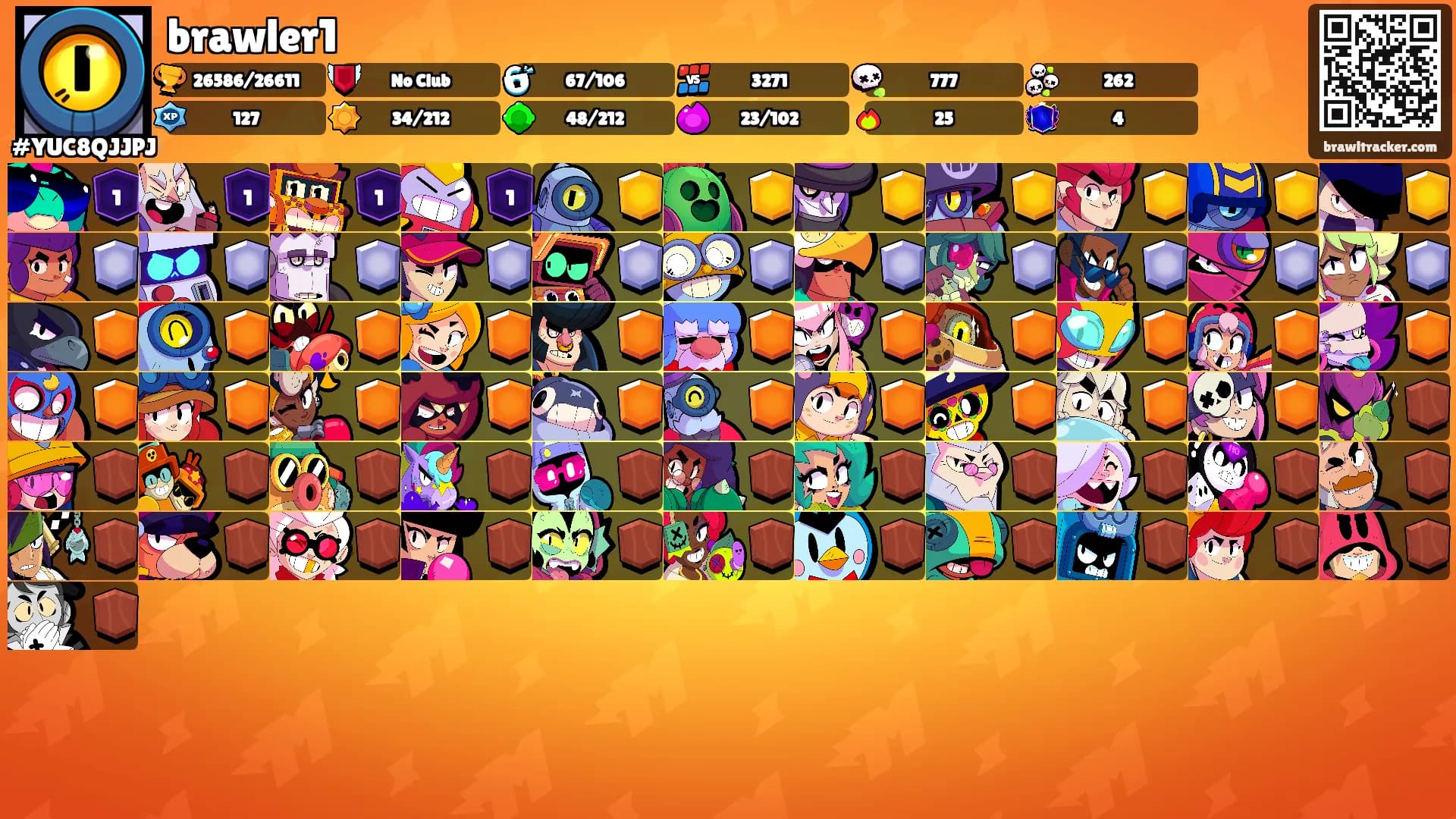 brawler1's Ranks