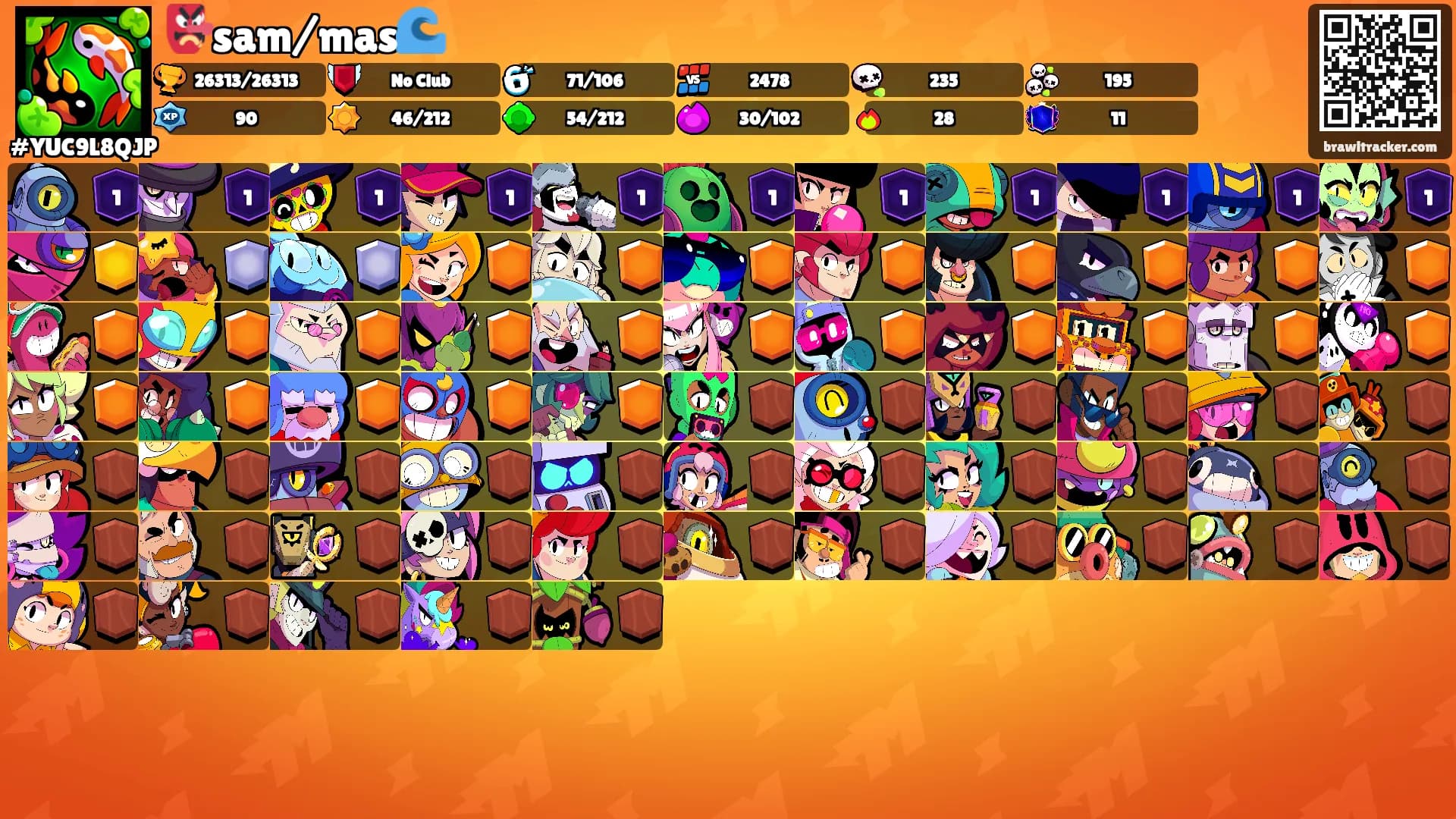 👺sam/mas🌊's Ranks